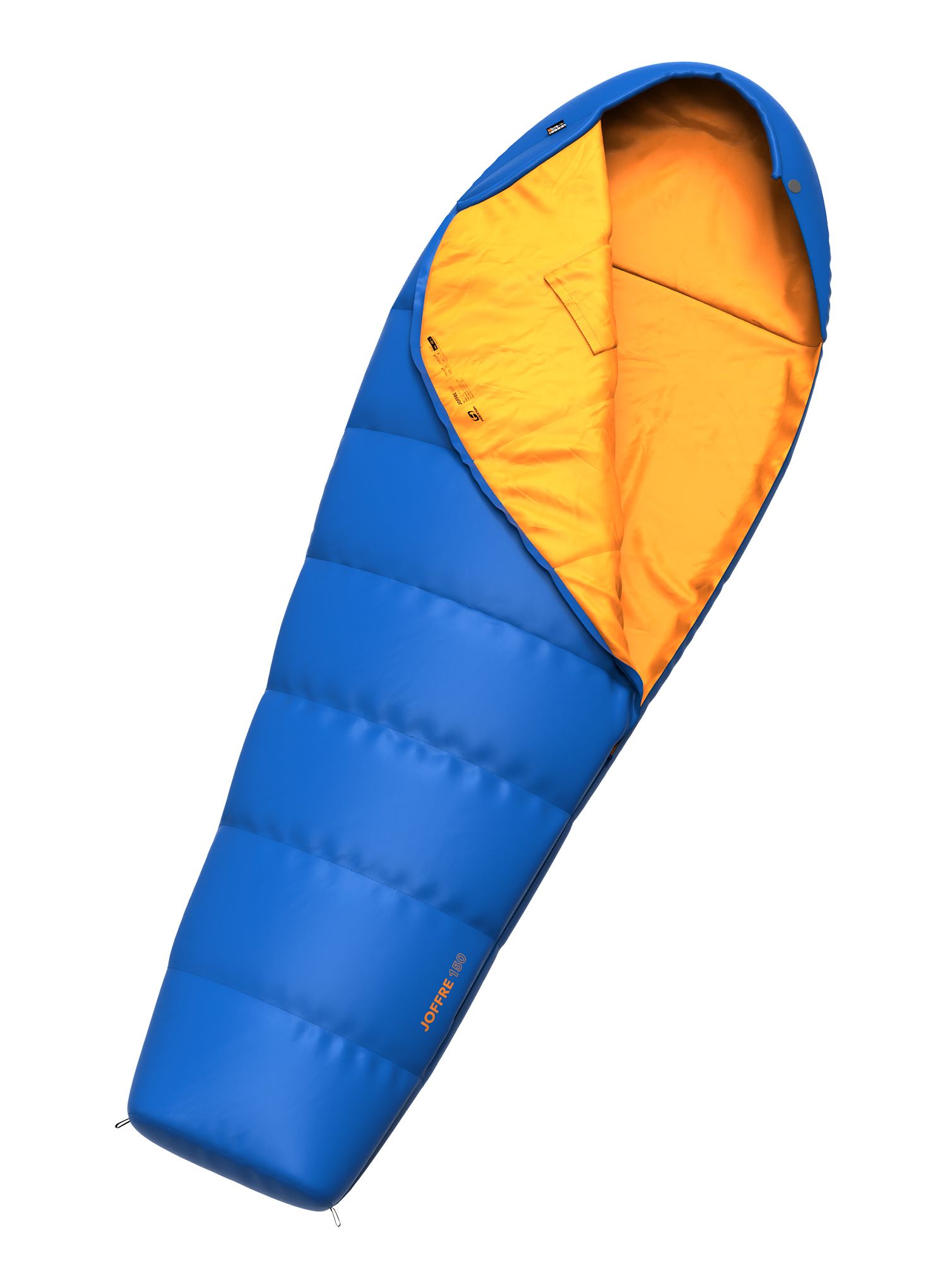 Sintetička vreća za spavanje Hannah Joffre 150 (190 cm) - imperial blue/radiant yellow
