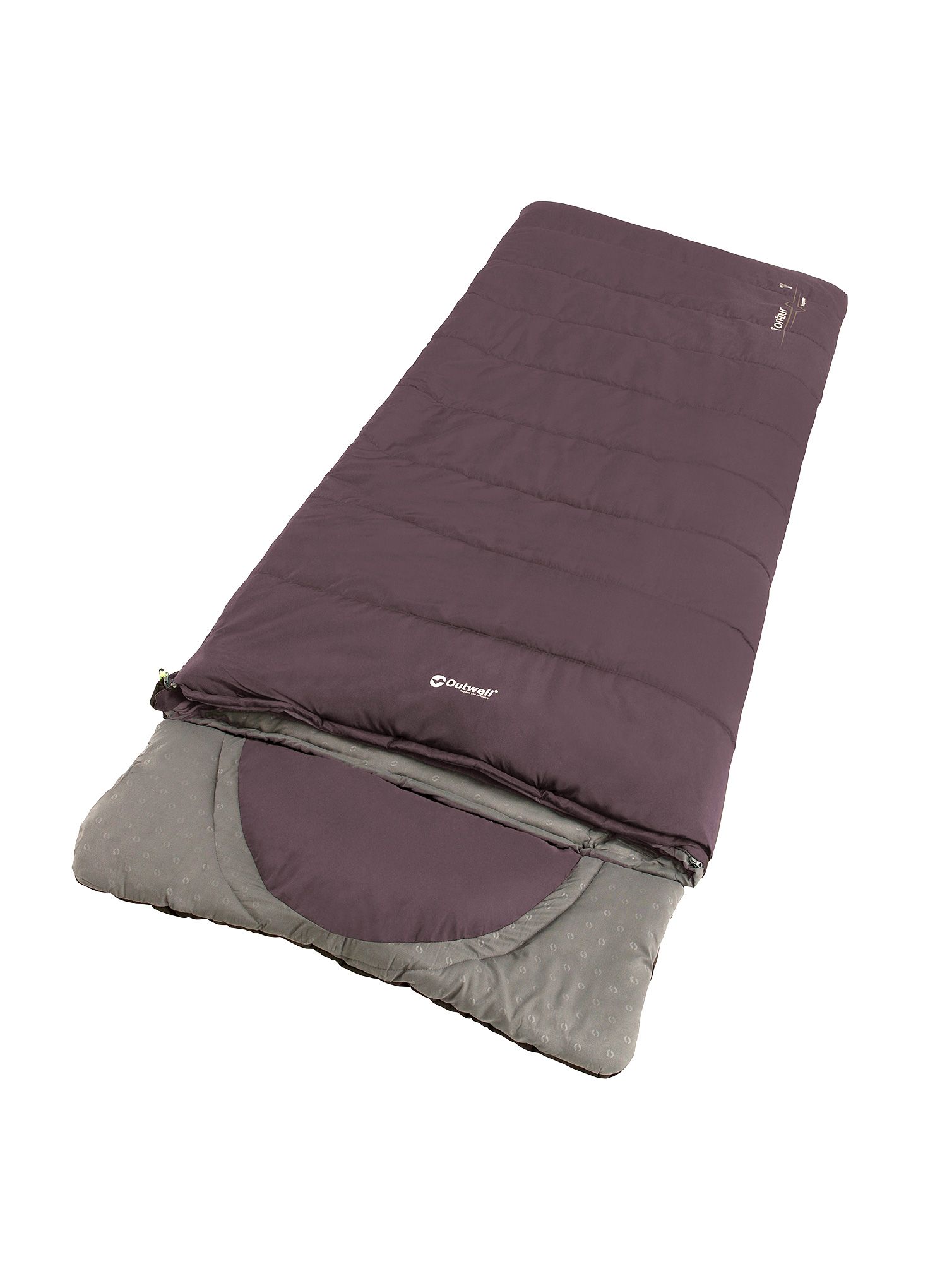 Sintetička vreća za spavanje Outwell Contour (190 cm) - dark purple