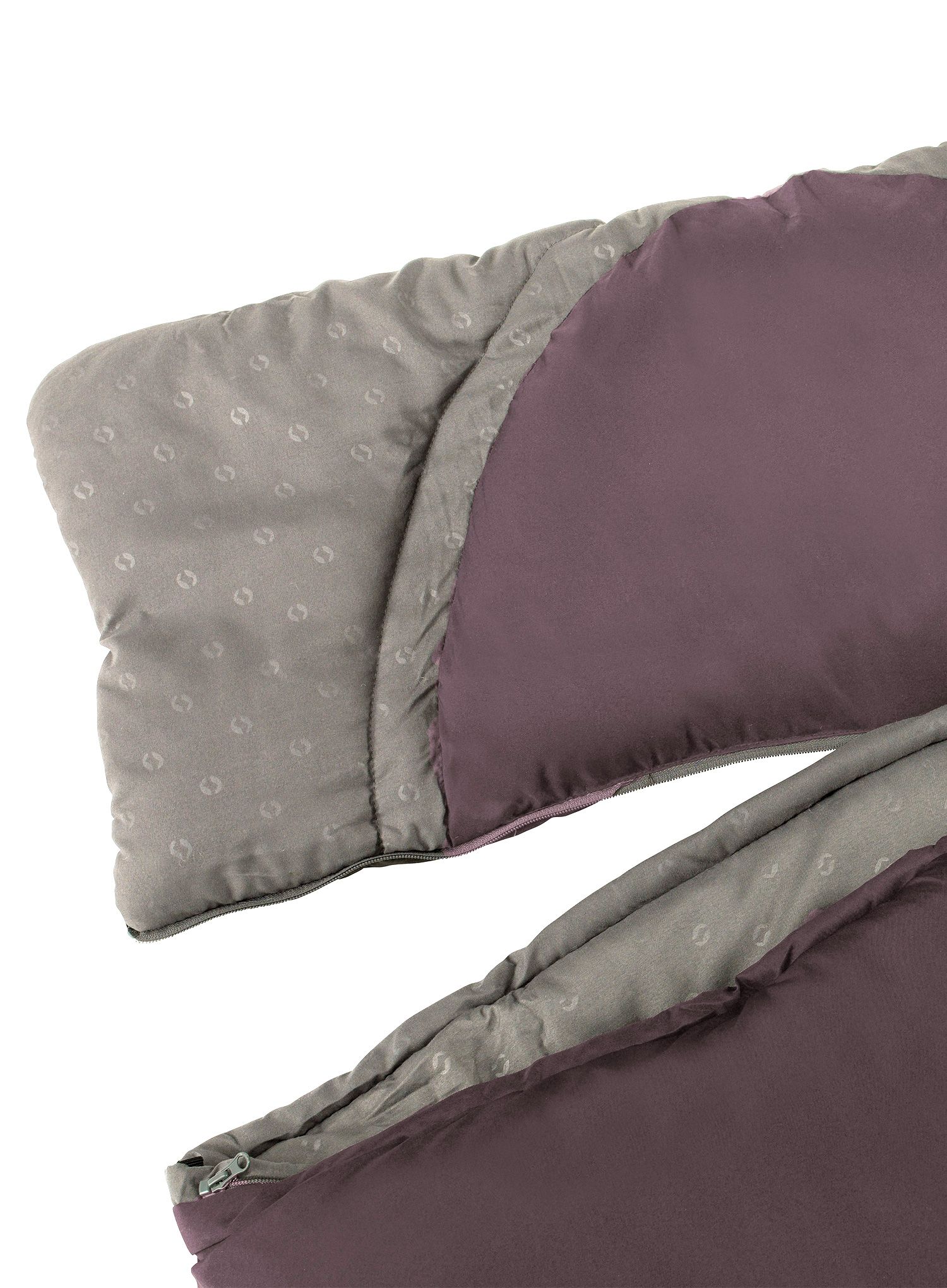 Sintetička vreća za spavanje Outwell Contour (190 cm) - dark purple