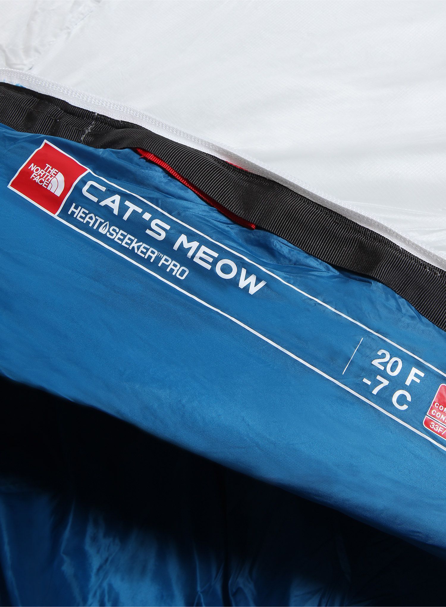 Vreća za spavanje The North Face Cat's Meow Eco (183 cm) - banff blue/tin grey