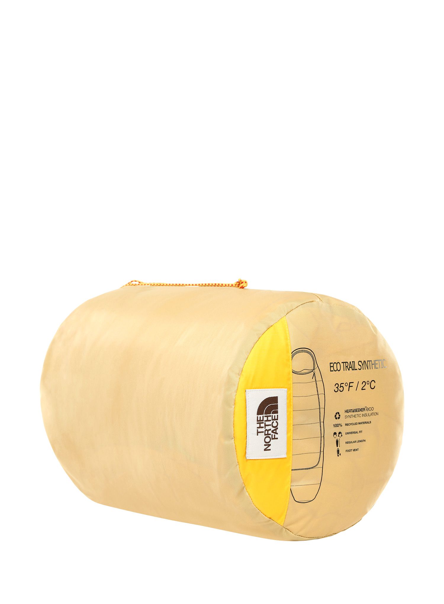 Vreća za spavanje The North Face Eco Trail Synthetic 35 REG (183 cm) - tnf yellow/hemp