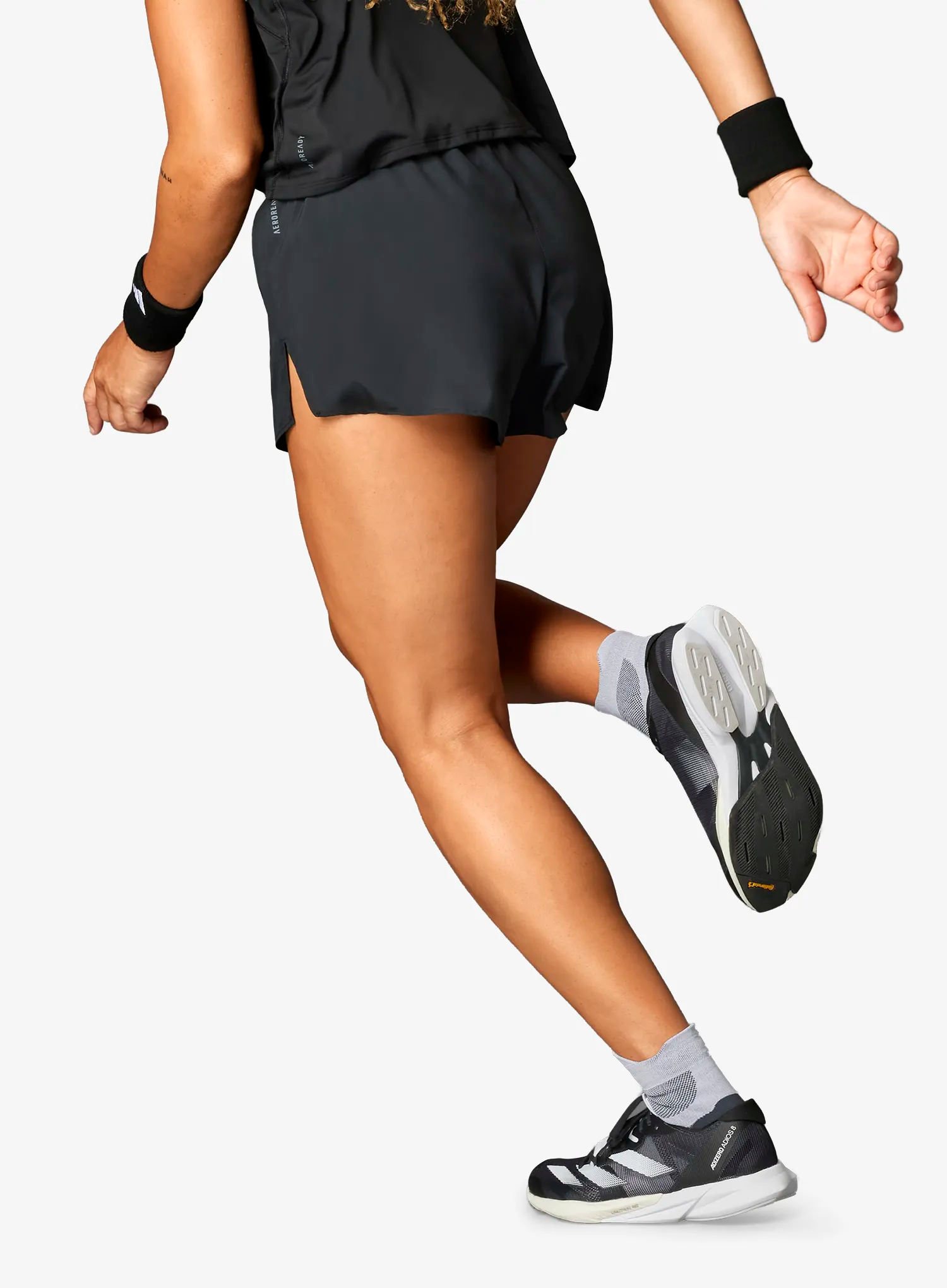 Ženske kratke hlače za trčanje adidas Adizero Essentials Running Short - black