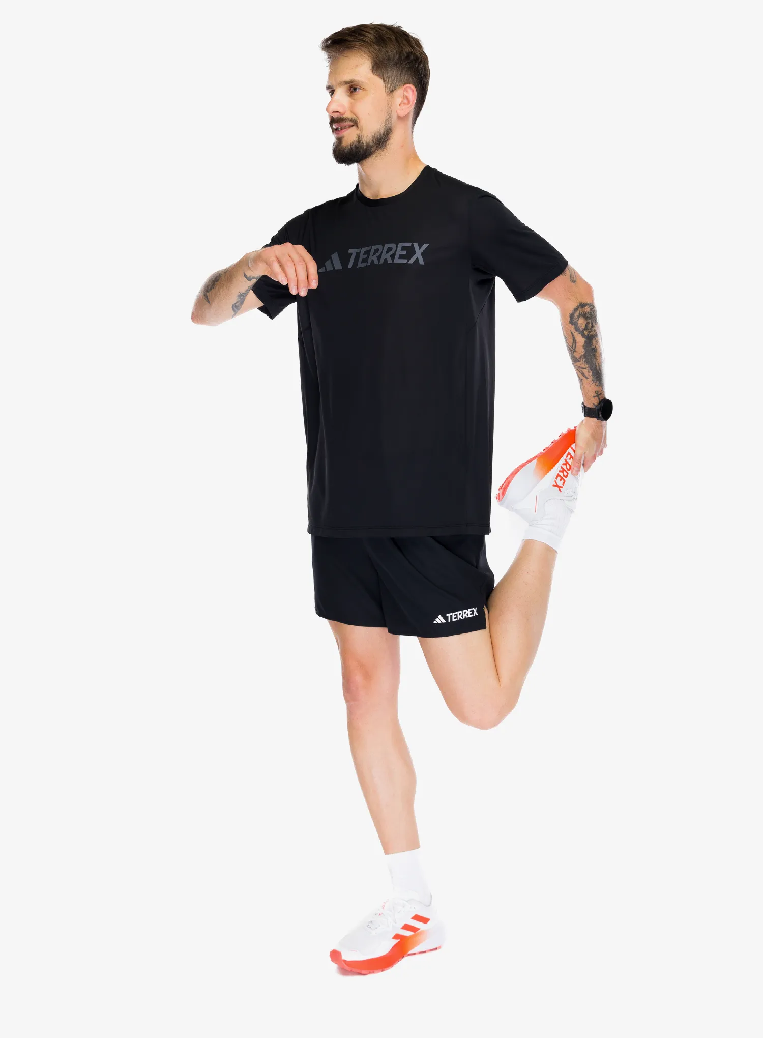 Kratke hlače za trčanje adidas TERREX Multi Light Short - black