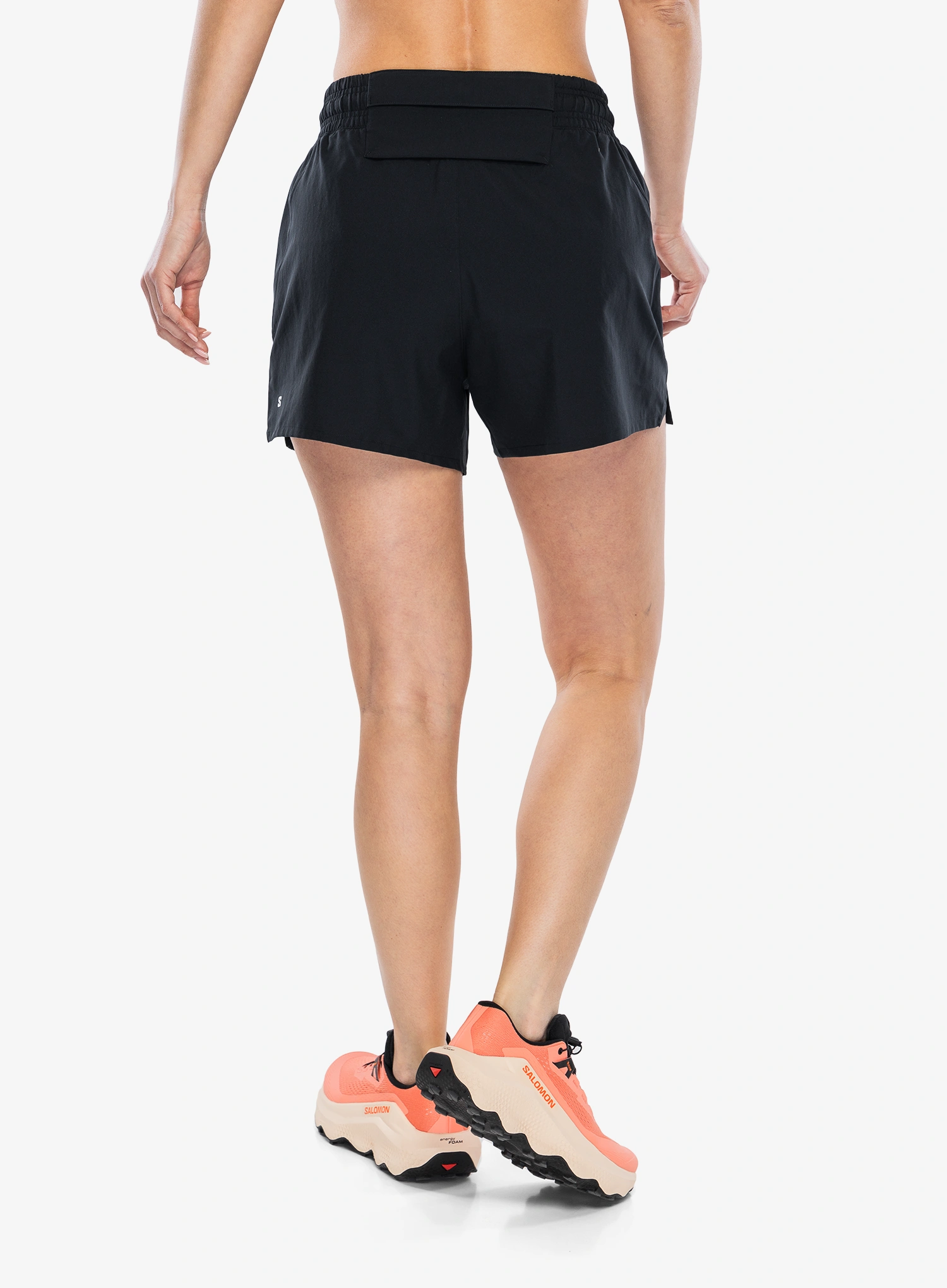 Ženske kratke hlače za trčanje Salomon Shakeout Easy Shorts 4 - deep black