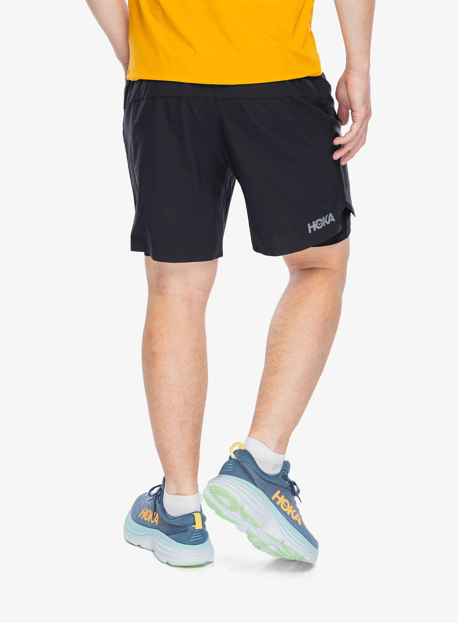 Kratke hlače za trčanje Hoka Skyglide Short - black