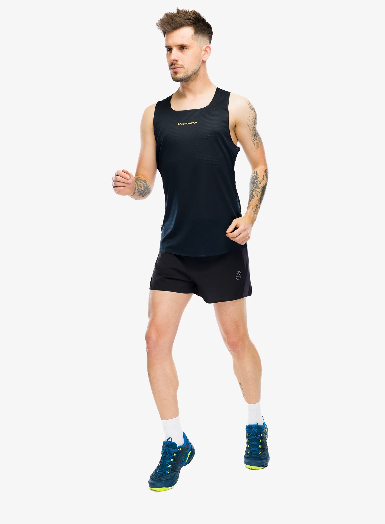 Kratke hlače za trčanje La Sportiva Flow 3in Short - black/chalk
