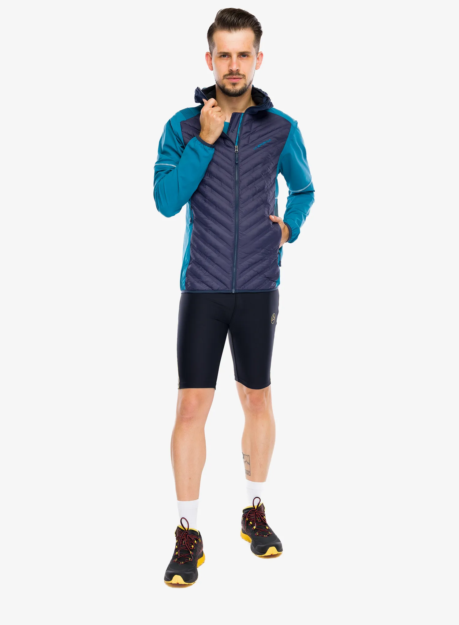 Kratke hlače za trčanje La Sportiva Triumph Tight Short - black/yellow