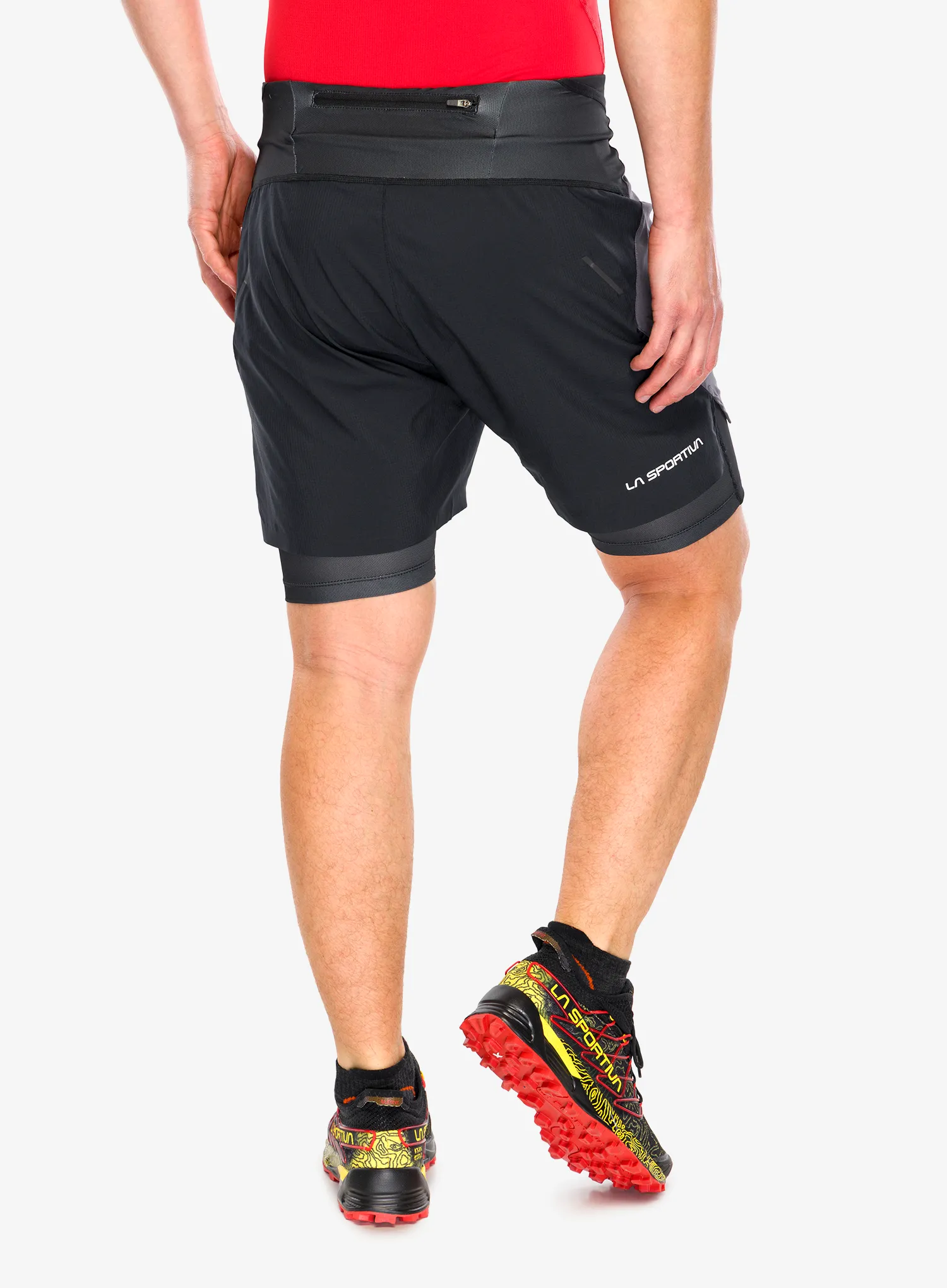 Kratke hlače za trčanje La Sportiva Ultra Distance Shorts - onyx/chalk