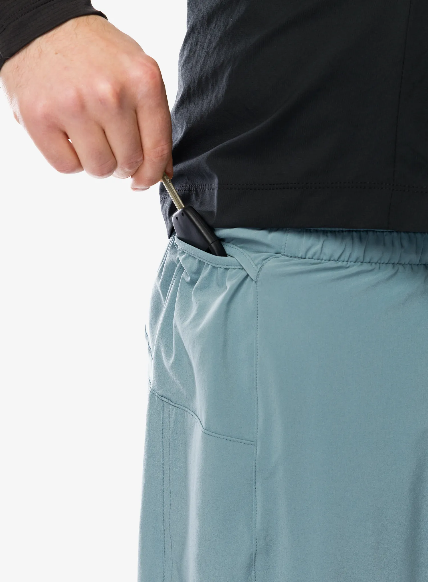 Kratke hlače za trčanje Patagonia Strider Pro Shorts 7 - blue sage