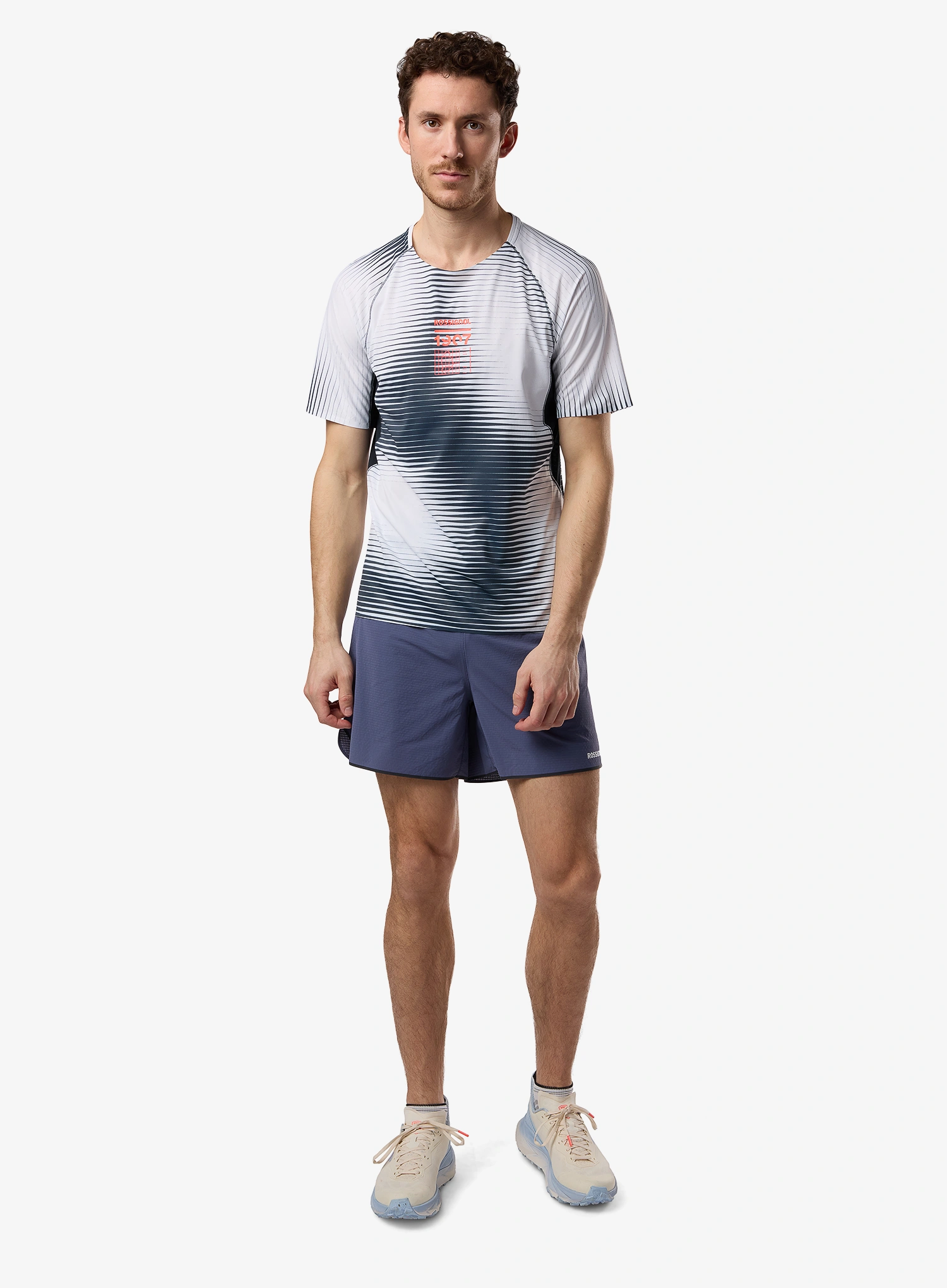 Kratke hlače za trčanje Rossignol Sapa 2in1 Short 7in - true night blue 