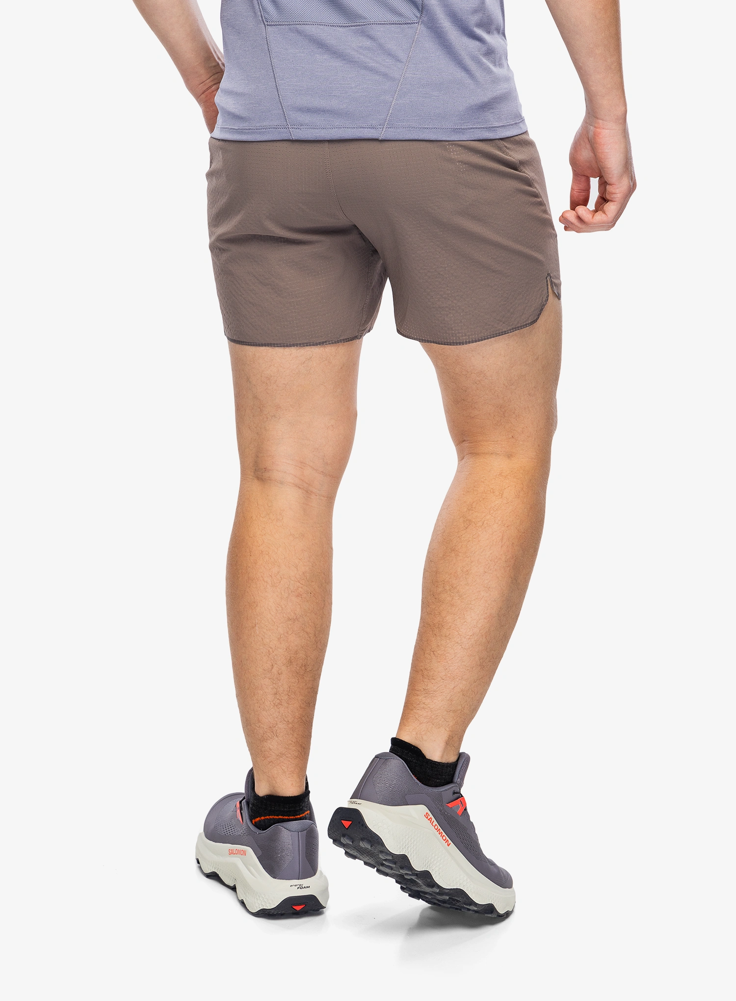 Kratke hlače za trčanje Salomon Sense Aero 5 Shorts - iron