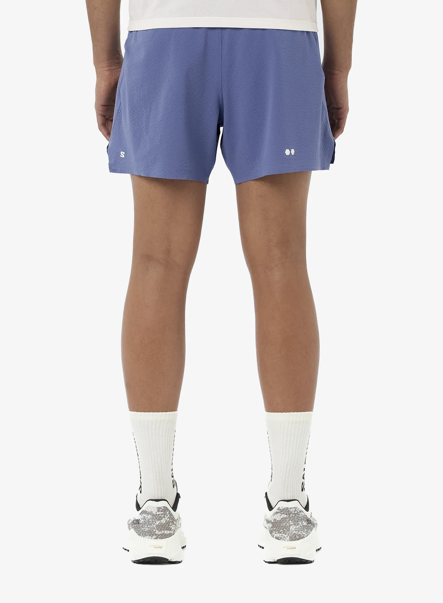 Kratke hlače za trčanje Salomon Sense Aero Stow 5 Shorts - marlin