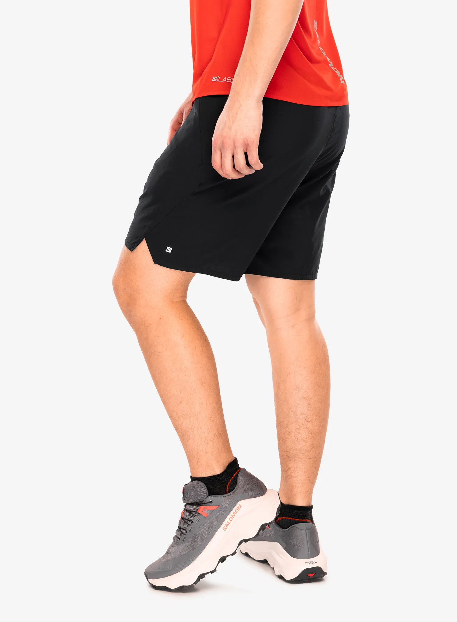 Kratke hlače za trčanje Salomon Shakeout Core 2in1 Shorts 7 - deep black