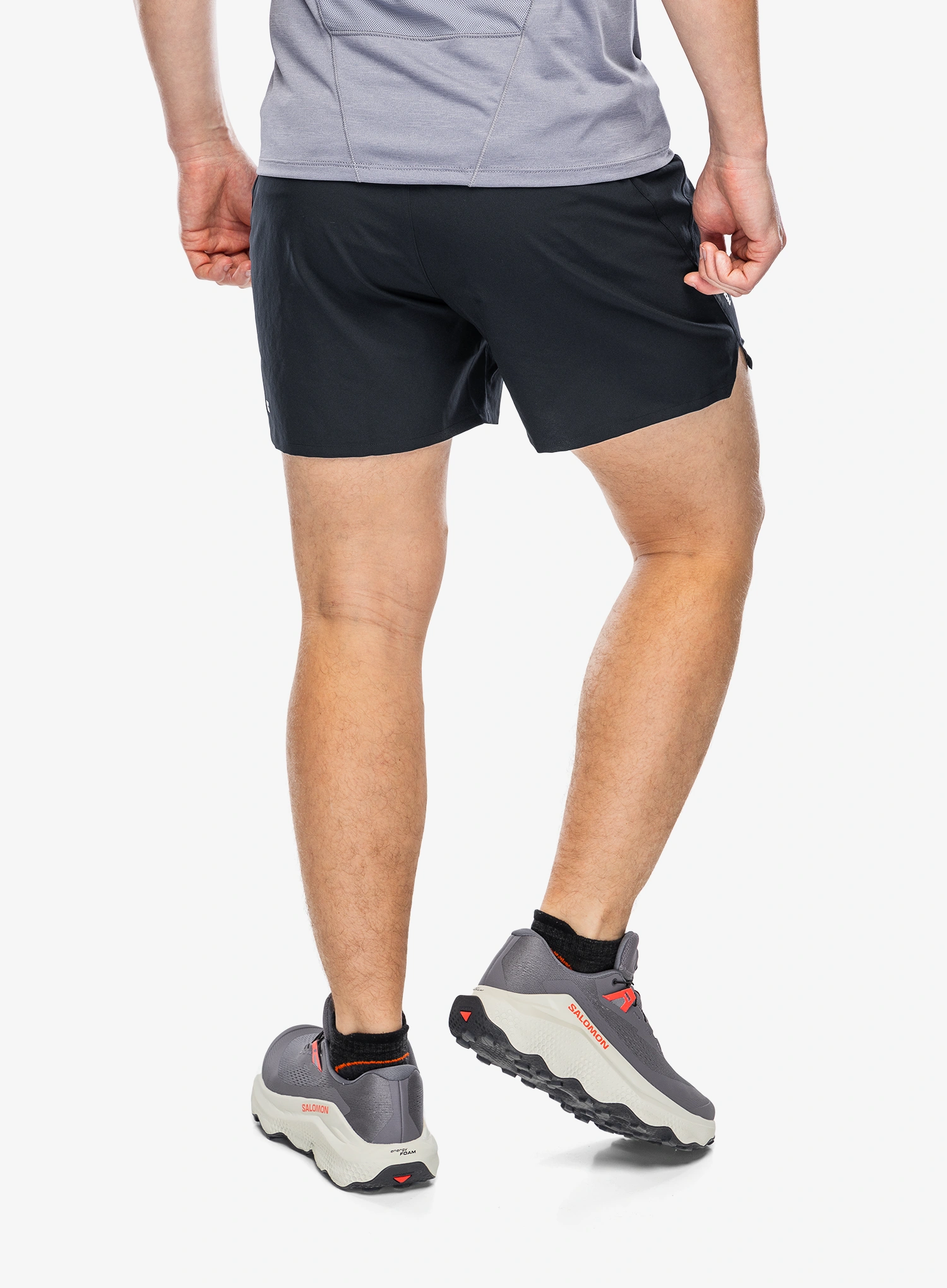 Kratke hlače za trčanje Salomon Shakeout Easy Shorts 5 - deep black