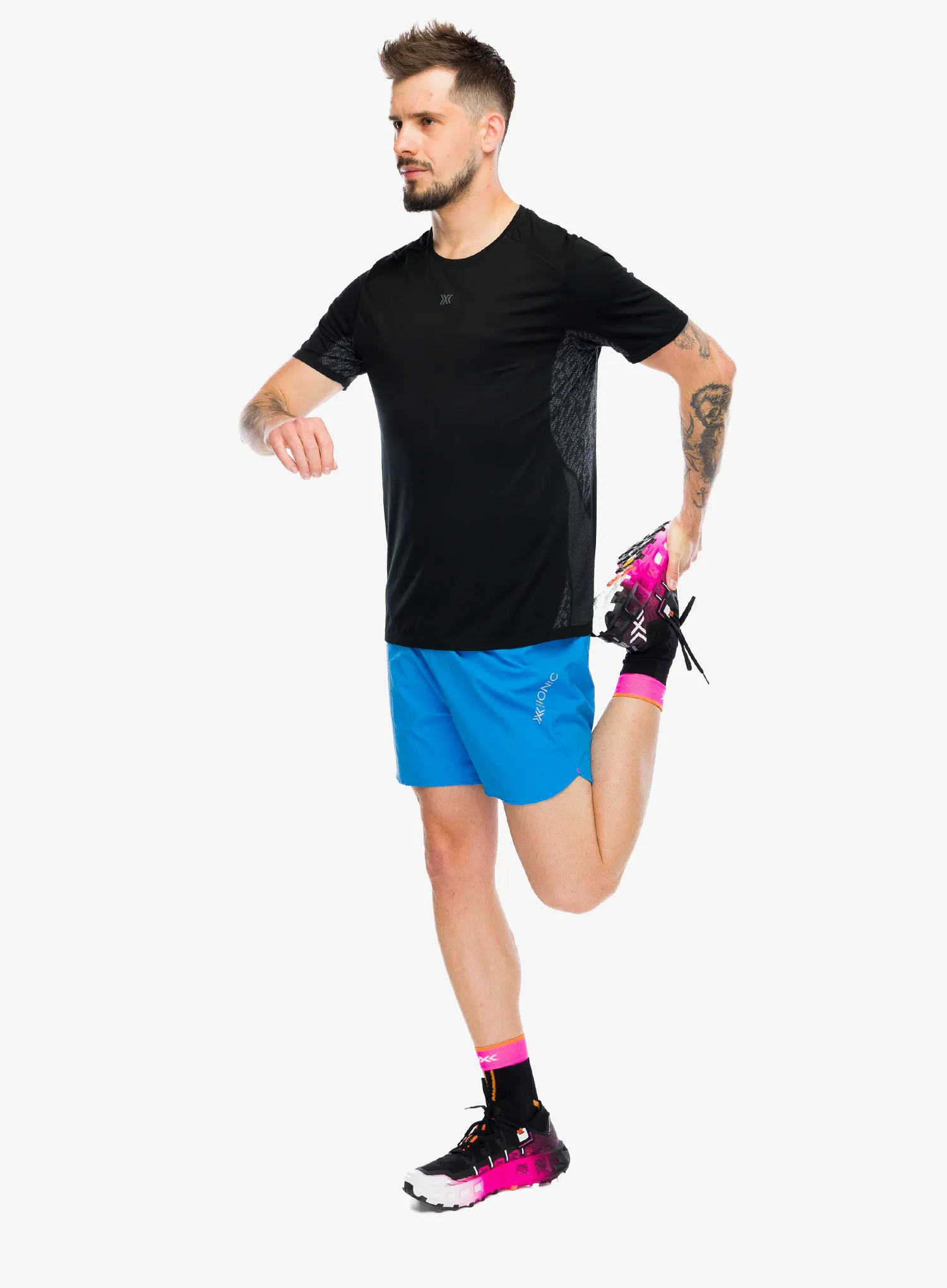 Kratke hlače za trčanje X-Bionic Corefusion Run Discover Shorts - eternal ice