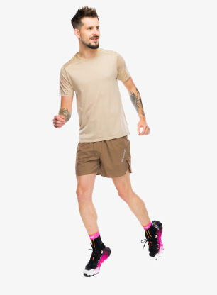 Kratke hlače za trčanje X-Bionic Corefusion Run Perform Shorts - dark sand