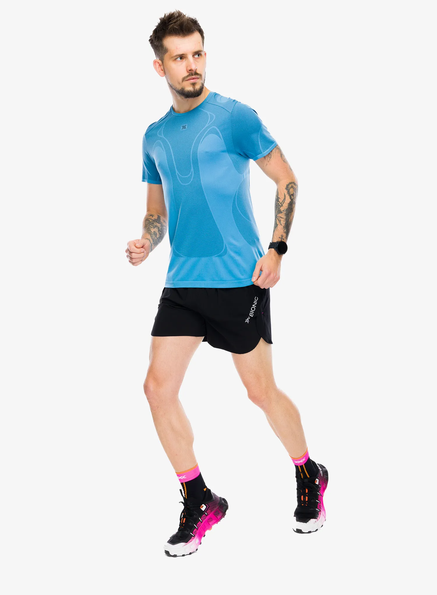 Kratke hlače za trčanje X-Bionic Corefusion Run Perform Shorts - x black