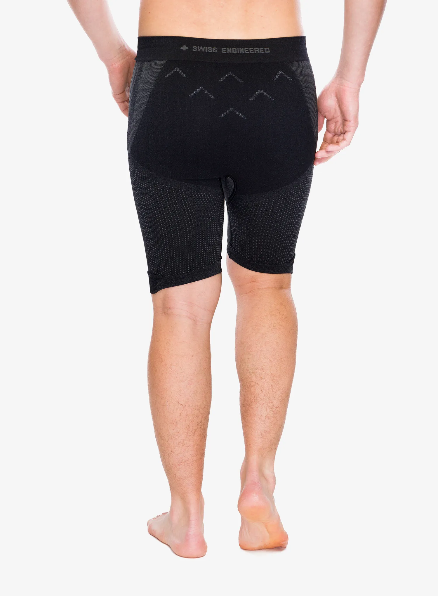 Kratke hlače za trčanje X-bionic Xceed Run Short Tights - x black/rhino grey