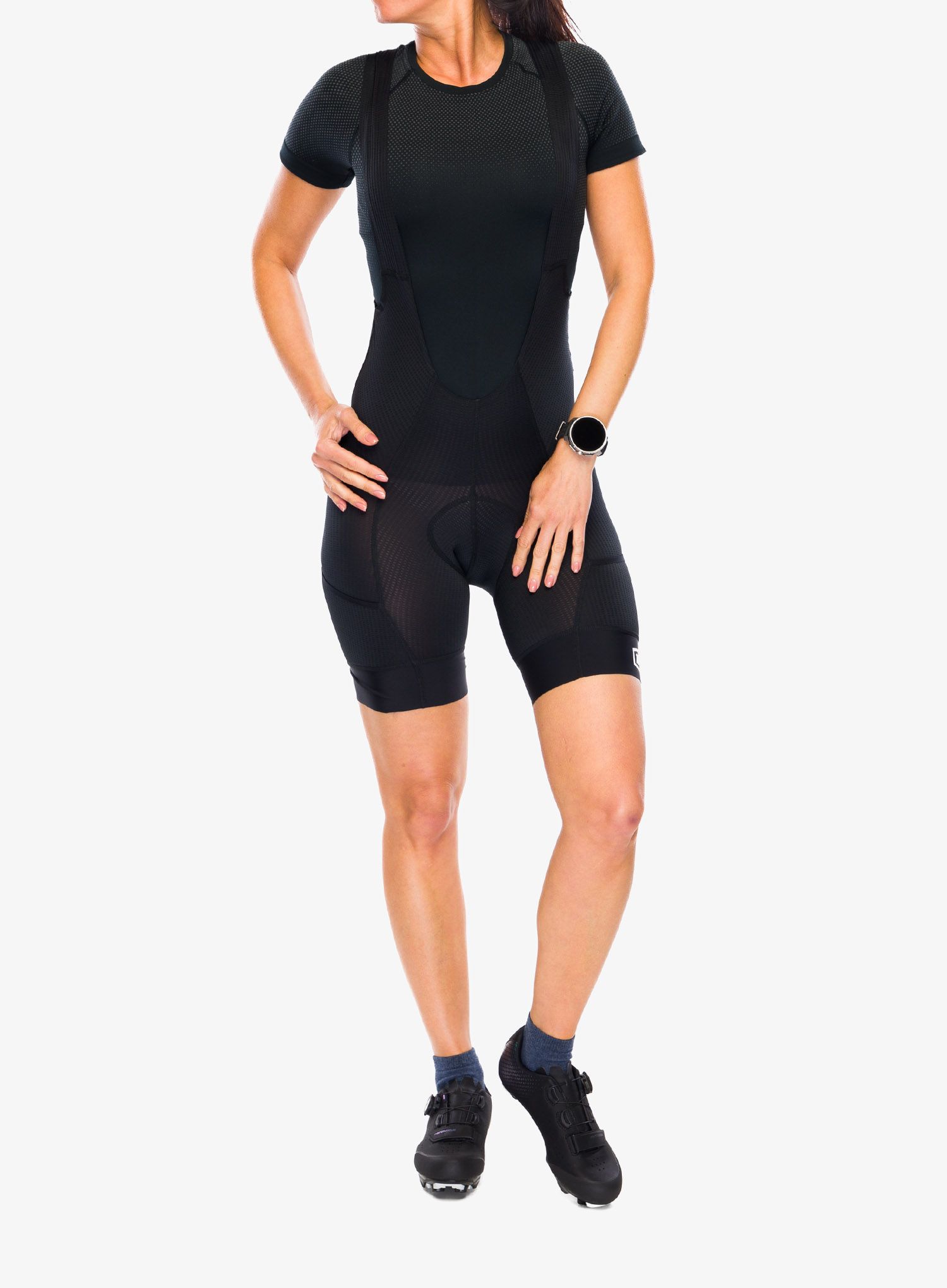 Biciklističke kratke hlače 100% Revenant Bib Liner - black
