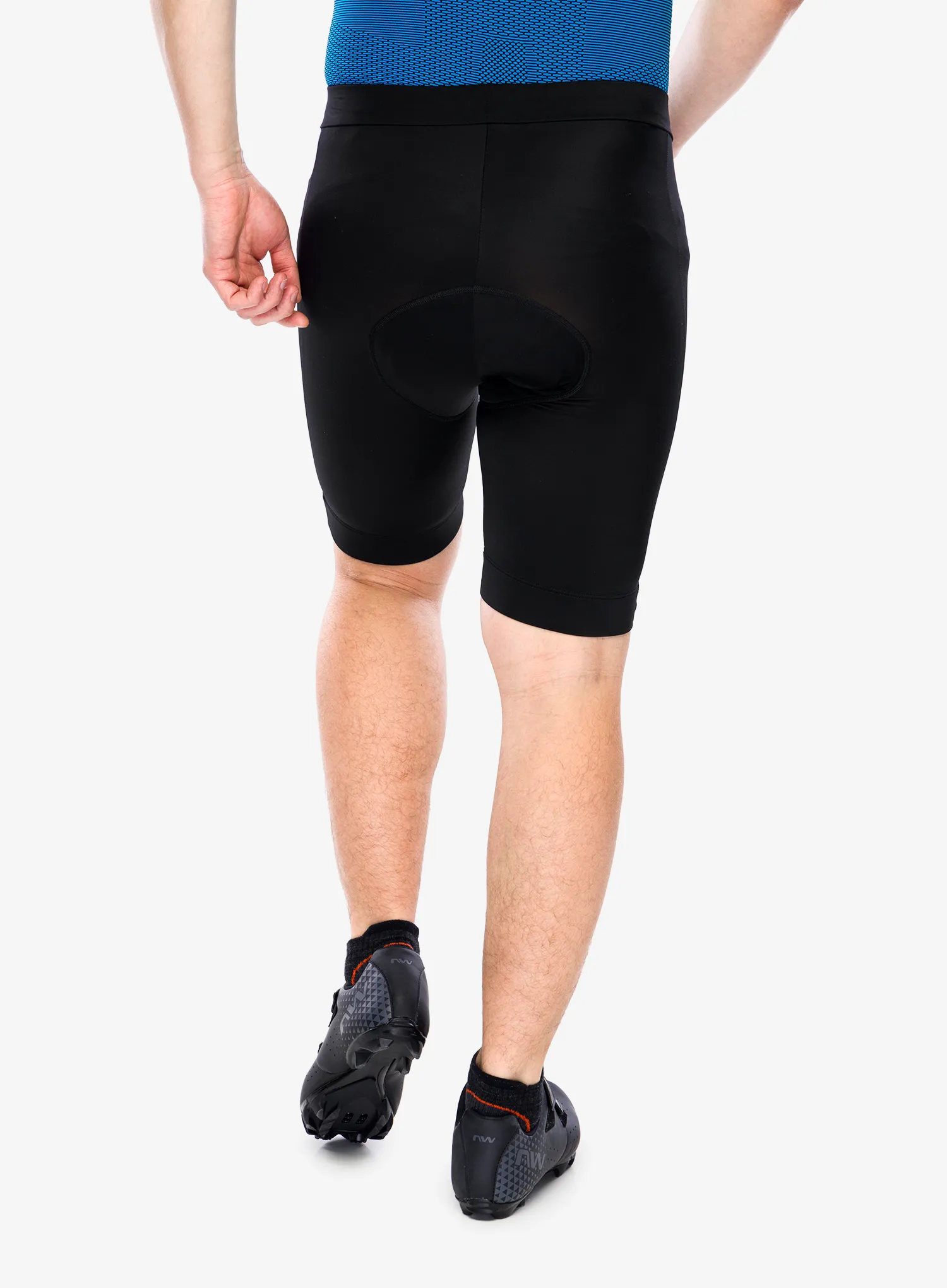 Biciklističke kratke hlače Odlo Essential Tights Short - black