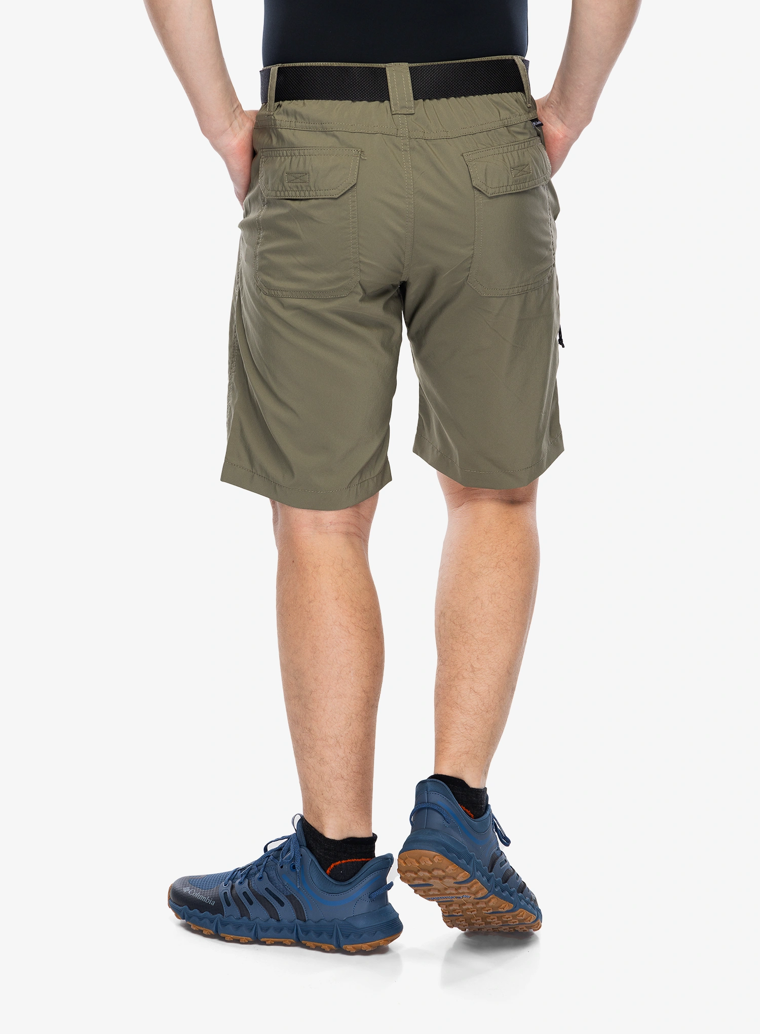 Muške kratke hlače Columbia Silver Ridge Utility Short - stone green