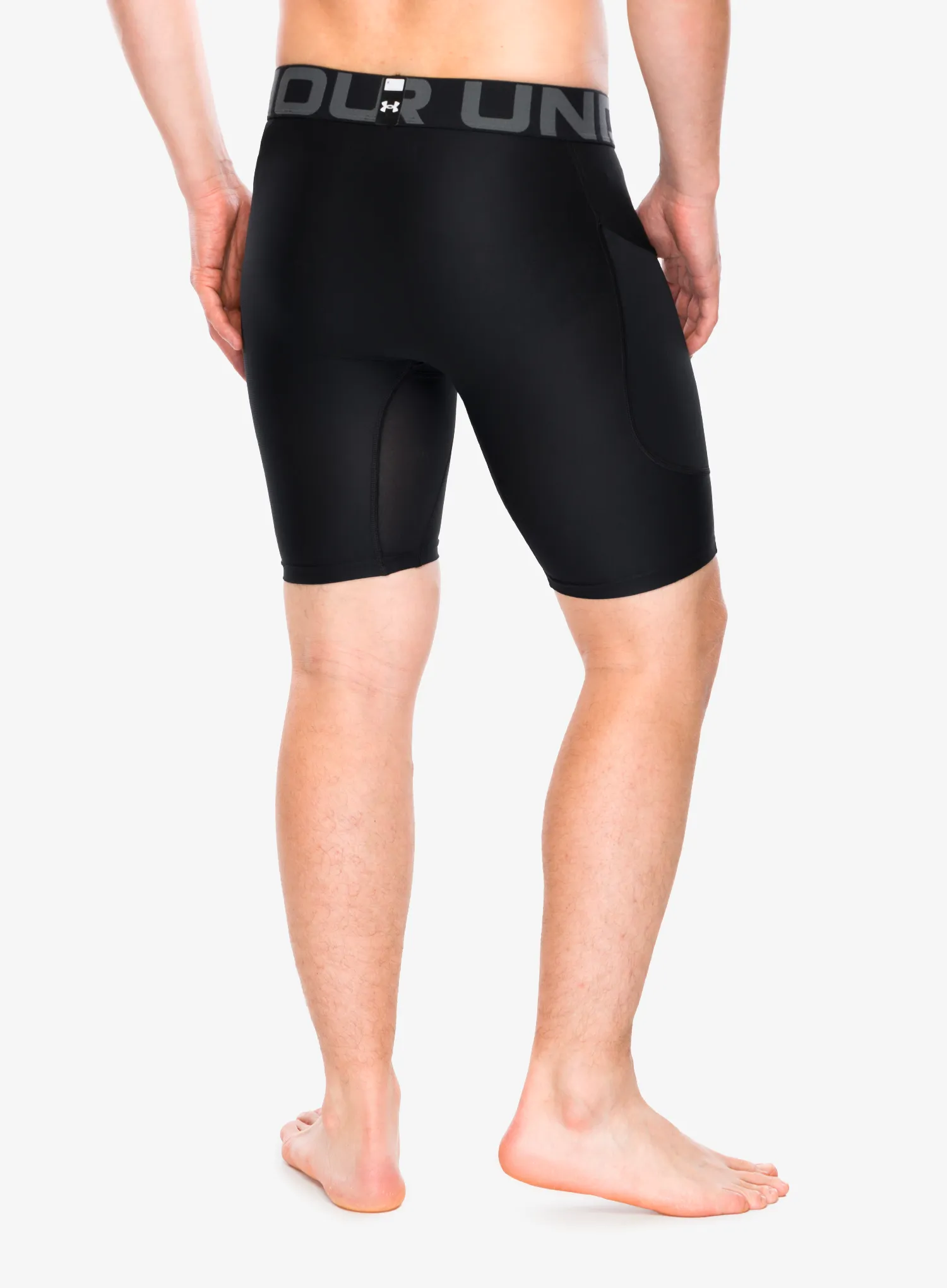 Muške kratke hlače Under Armour HG Armour Shorts - black/white