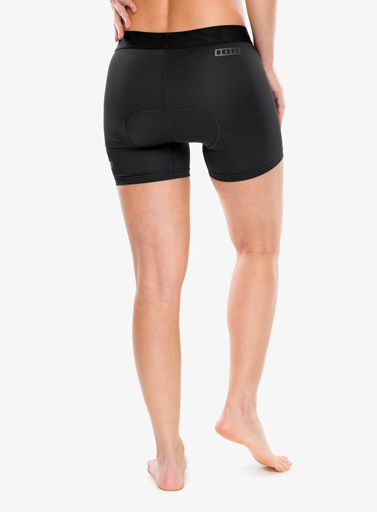 Ženske biciklističke kratke hlače ION Short - black