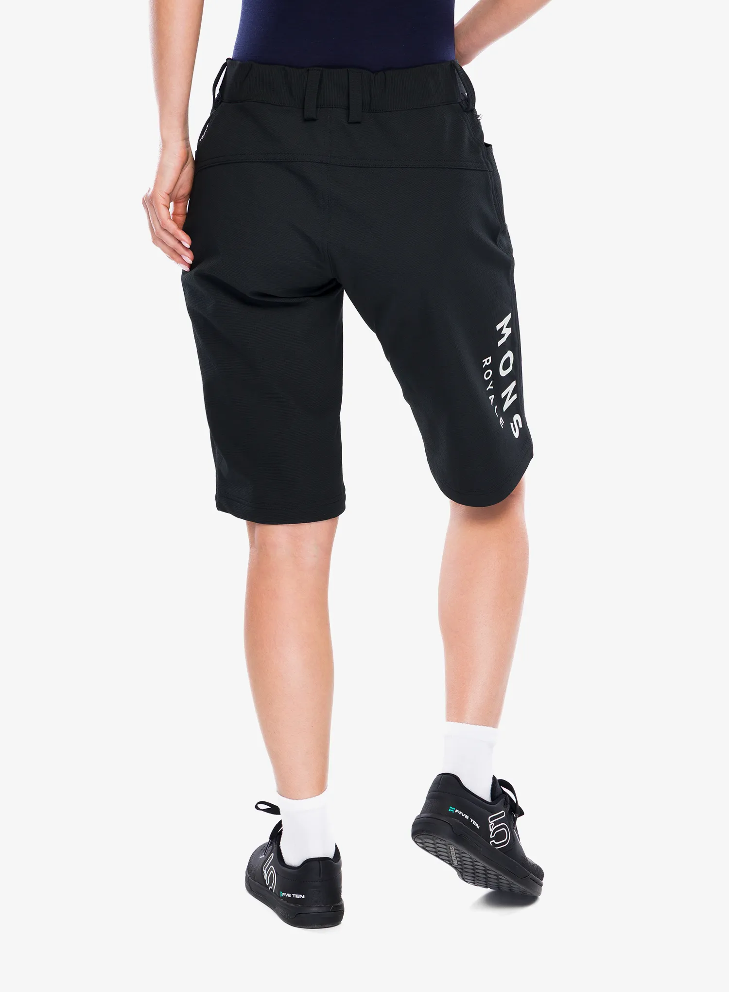 Ženske biciklističke kratke hlače Mons Royale Momentum 2.0 Bike Shorts - black