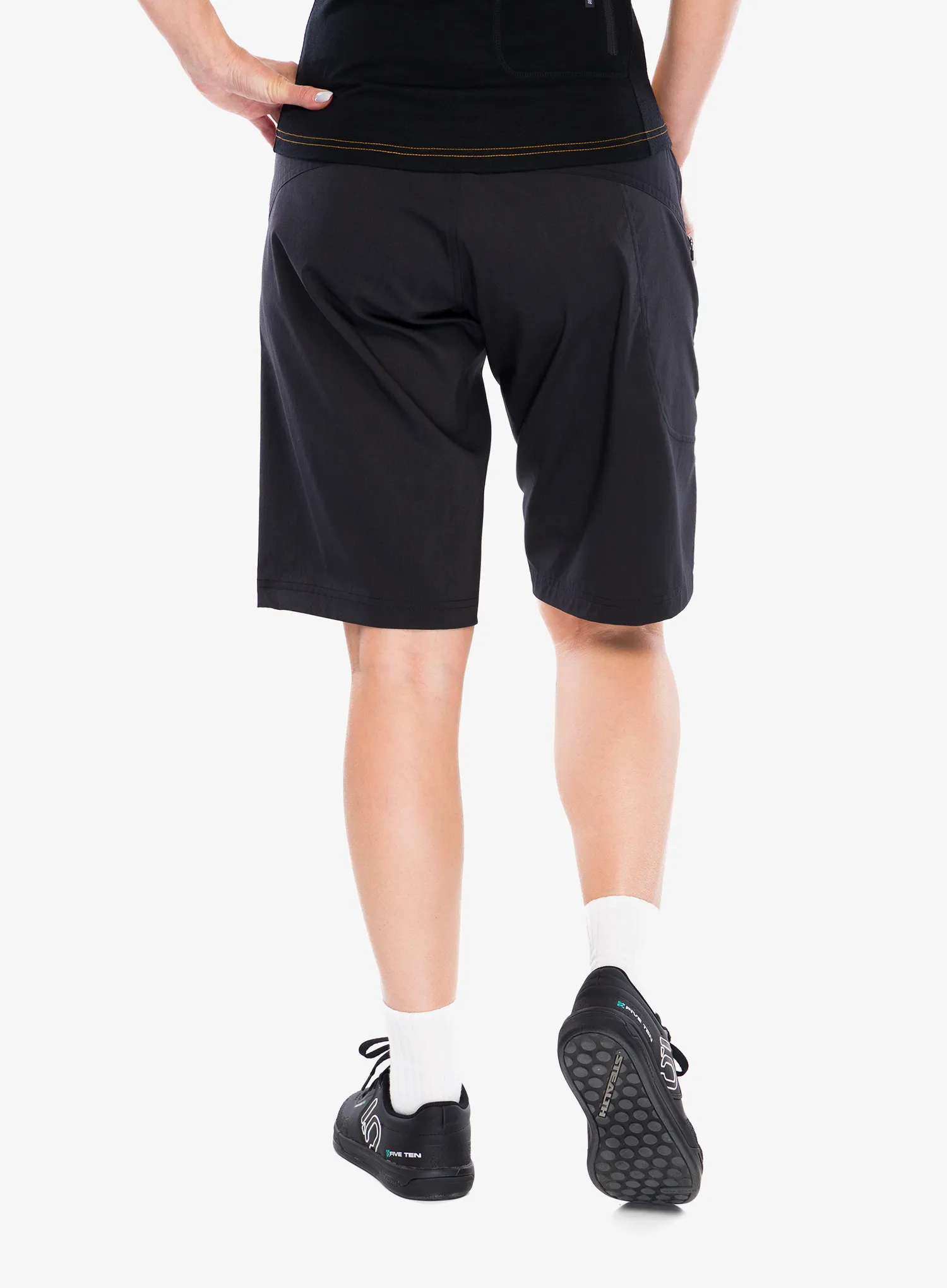 Ženske biciklističke kratke hlače Mons Royale Virage Bike Shorts - black