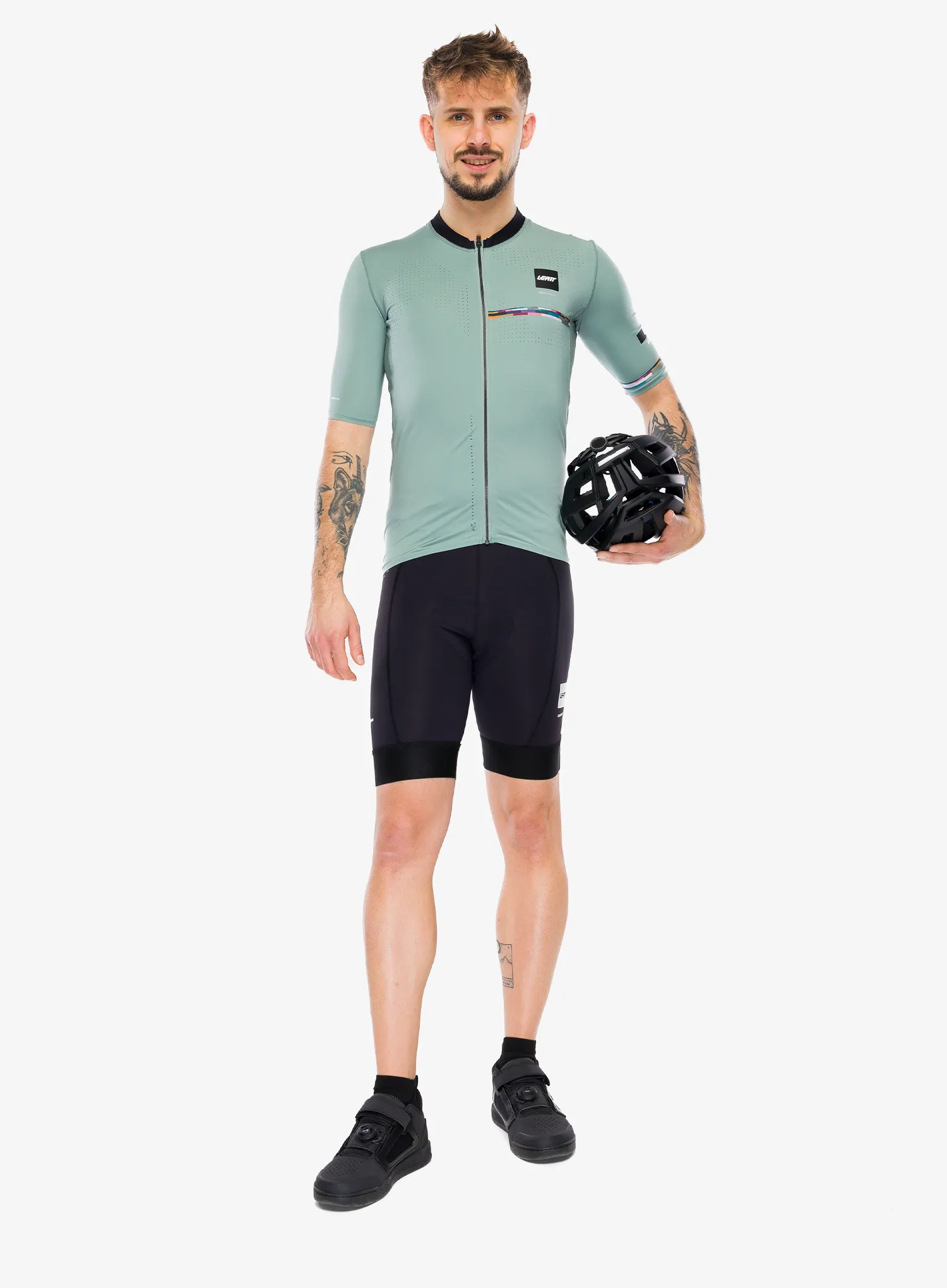 Biciklističke kratke hlače s umetkom Leatt MTB Endurance 3.0 - black