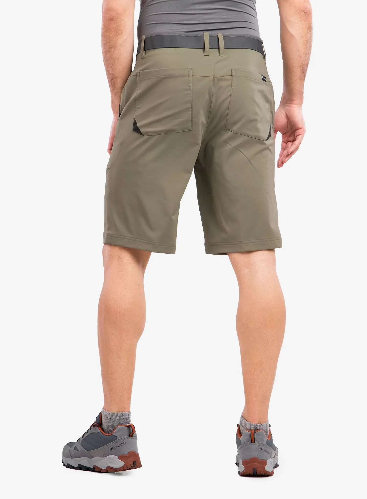 Muške kratke hlače Columbia Tech Trail Short - stone green