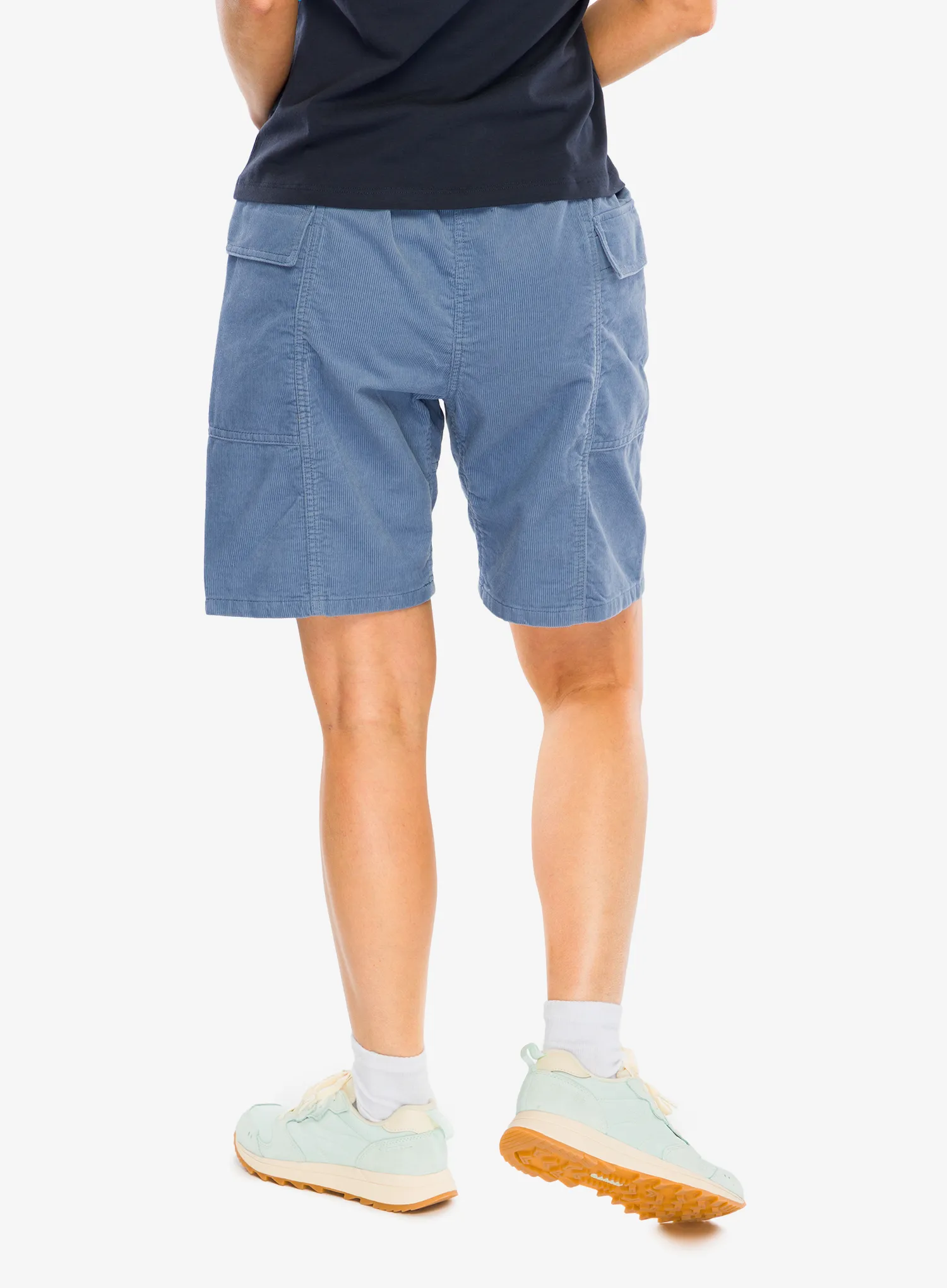 Ženske planinarske kratke hlače Gramicci Corduroy Utility Short - smoky blue