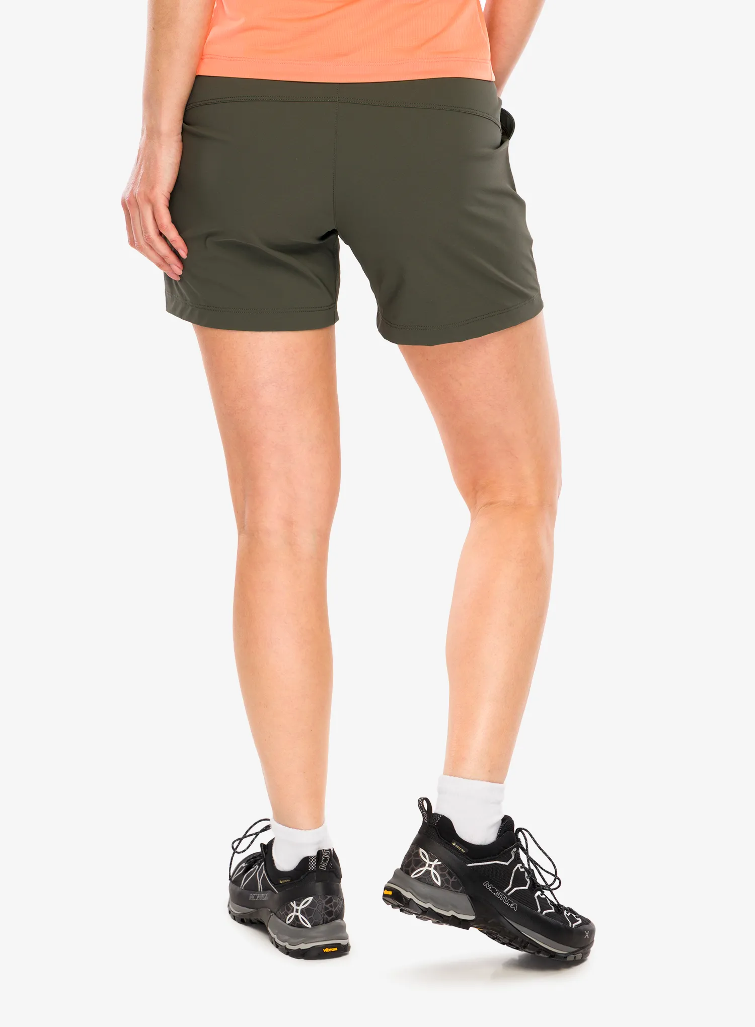 Ženske planinarske kratke hlače Montura Sarzana Shorts - sage green