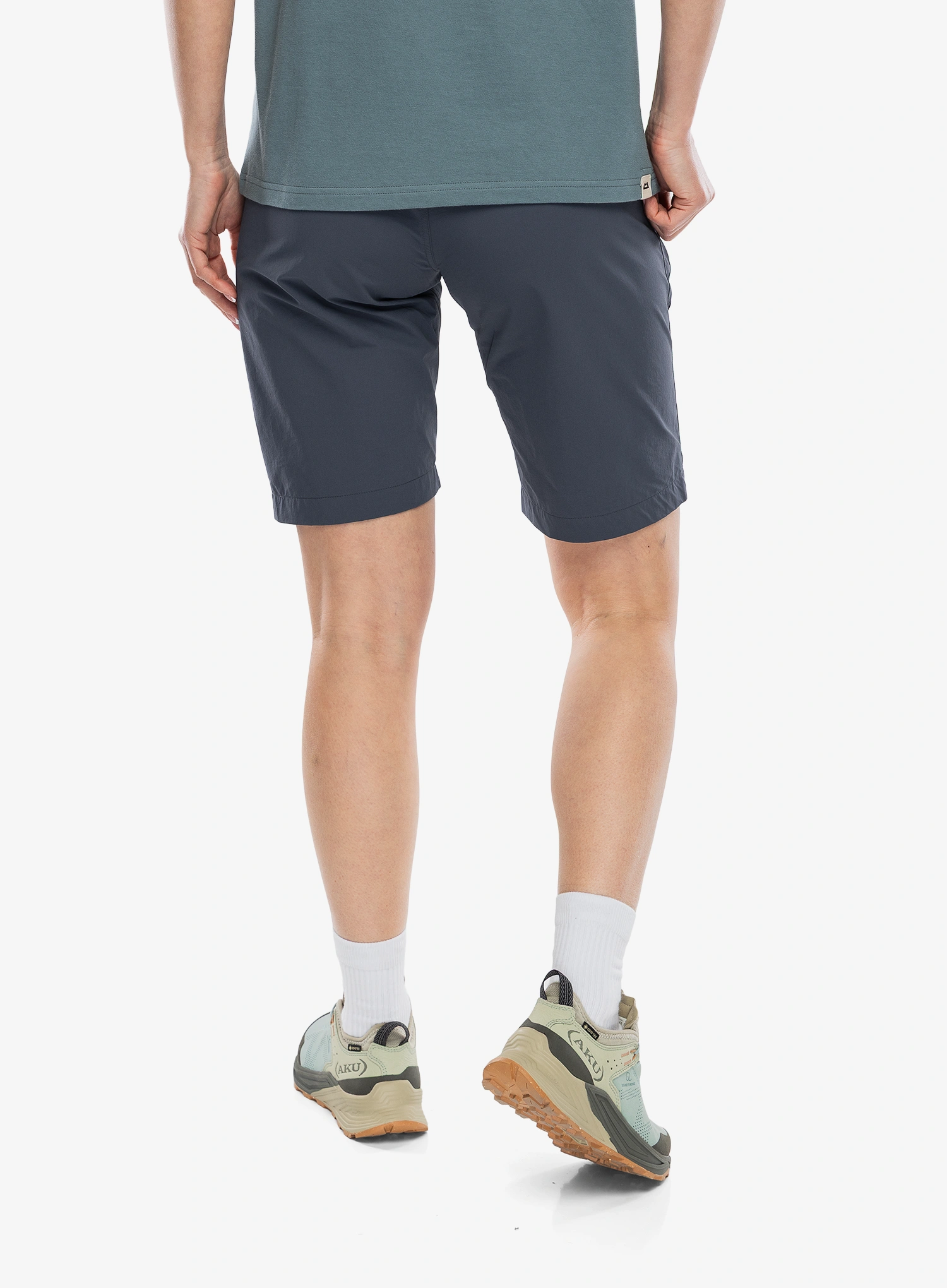 Ženske planinarske kratke hlače Mountain Equipment Comici Short - blue ombre 