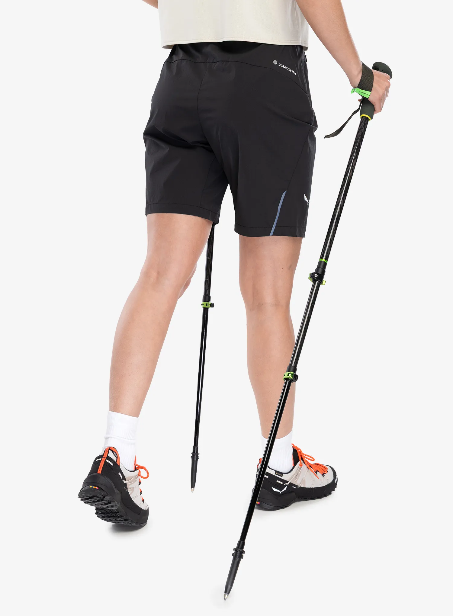 Ženske planinarske kratke hlače Salewa Pedroc 2 Dst Short - black out