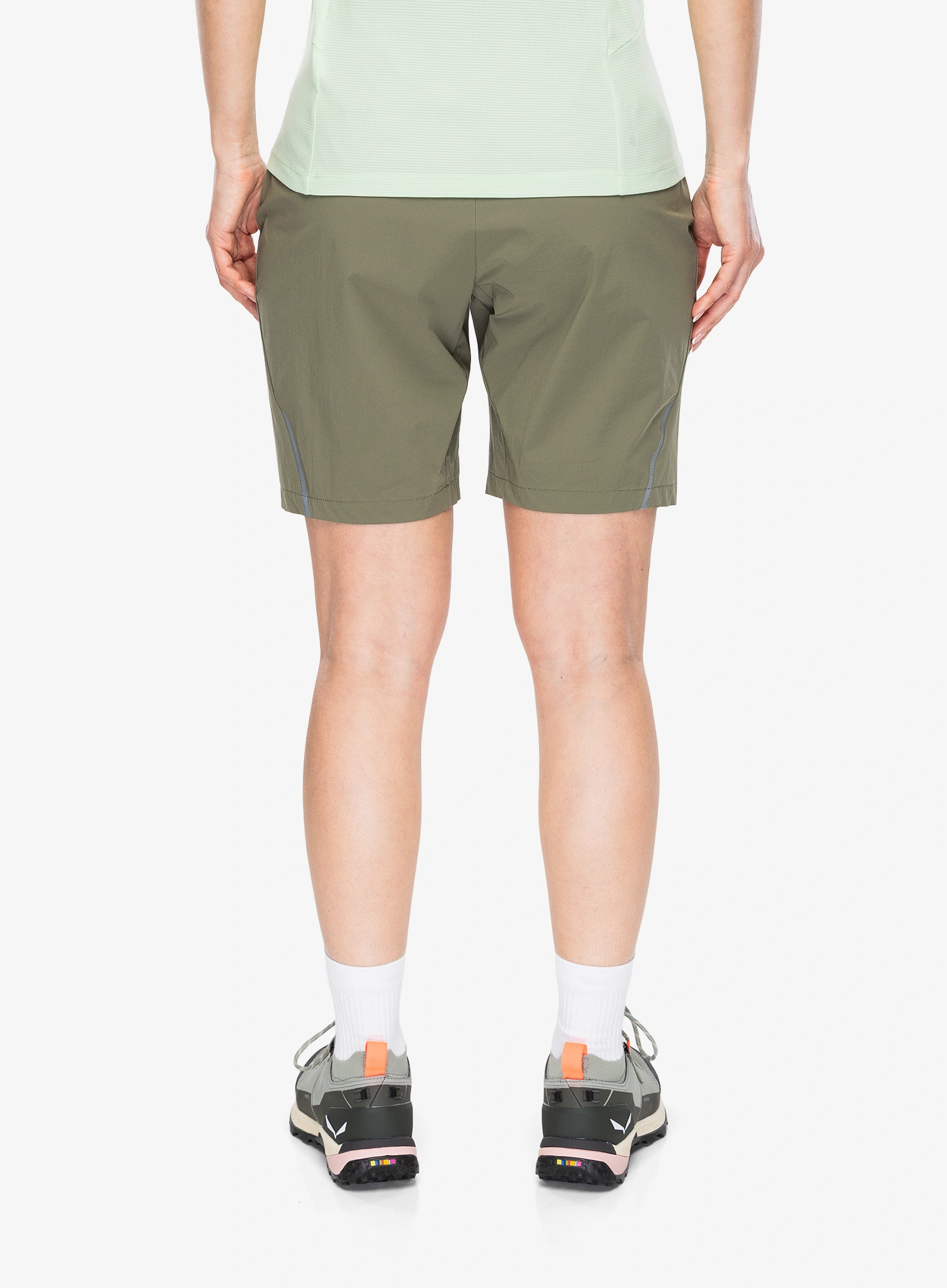 Ženske planinarske kratke hlače Salewa Pedroc 2 Dst Short - faded green