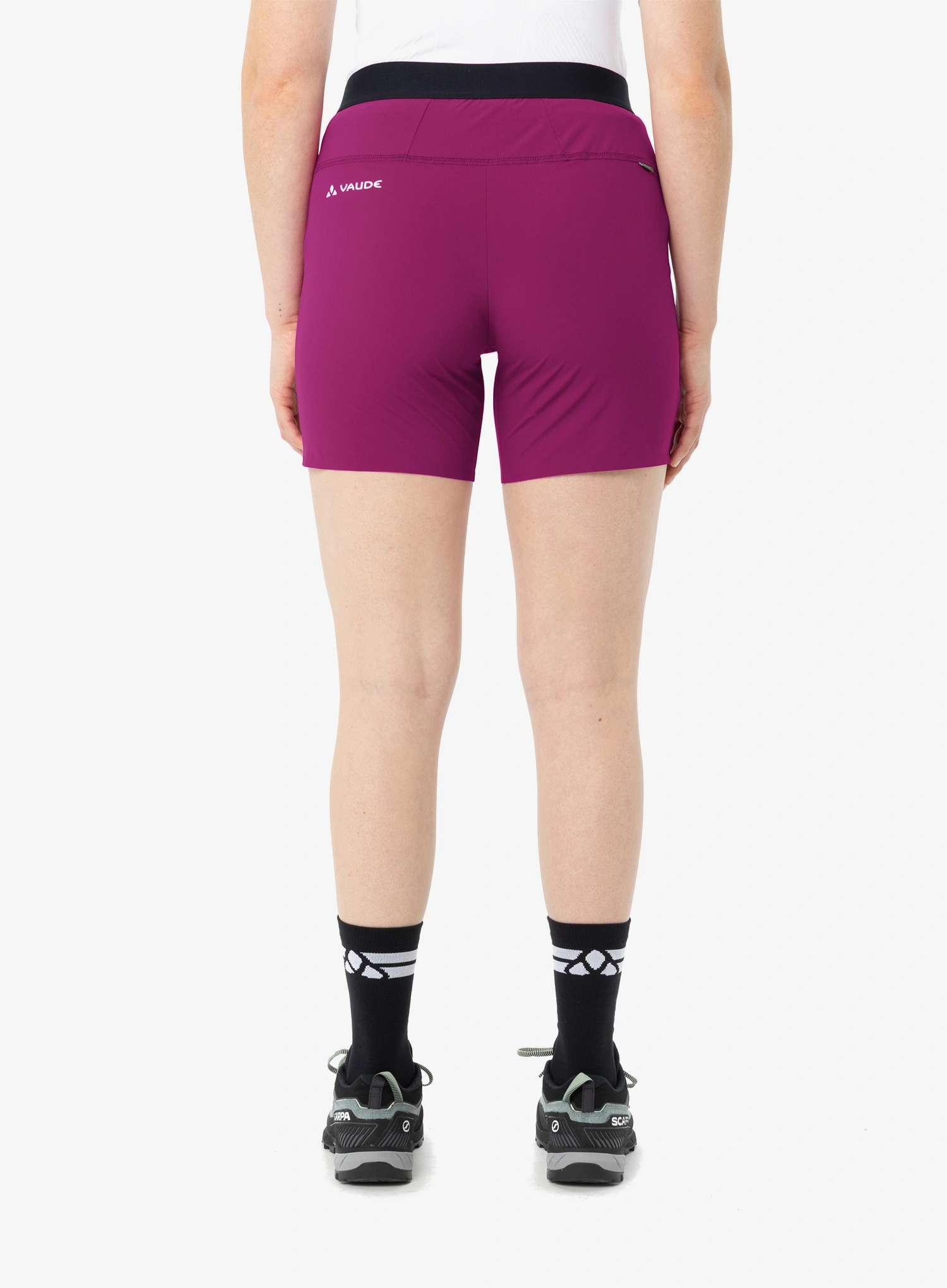 Ženske planinarske kratke hlače Vaude Scopi LW Shorts II - pink orchid