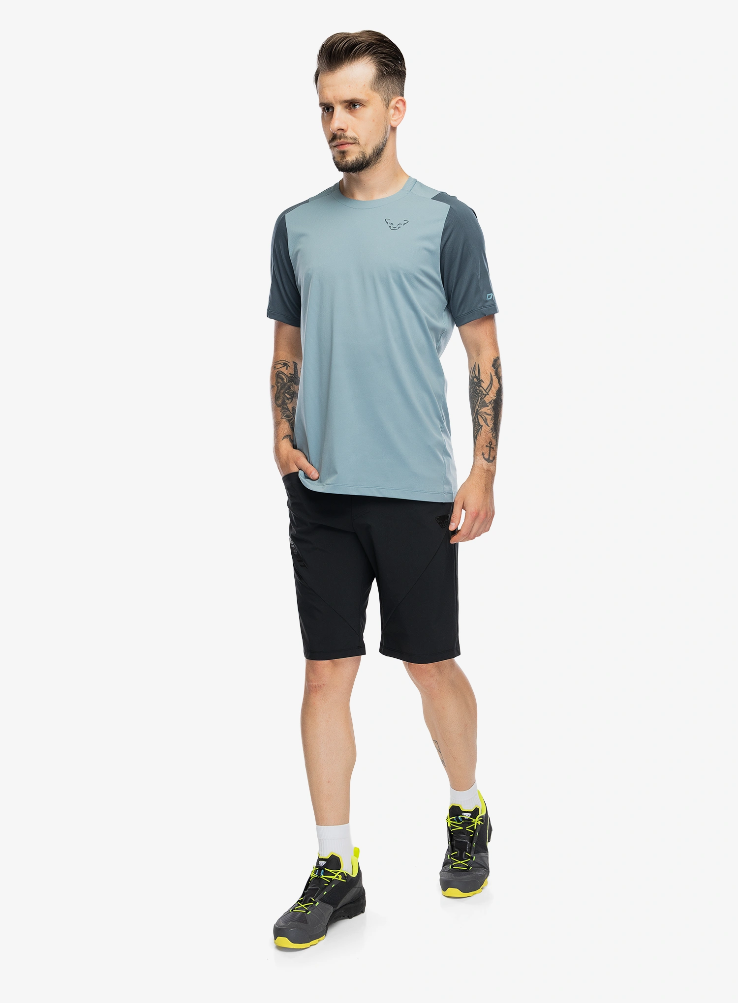Muške kratke hlače Dynafit Traverse Hybrid Shorts - black out
