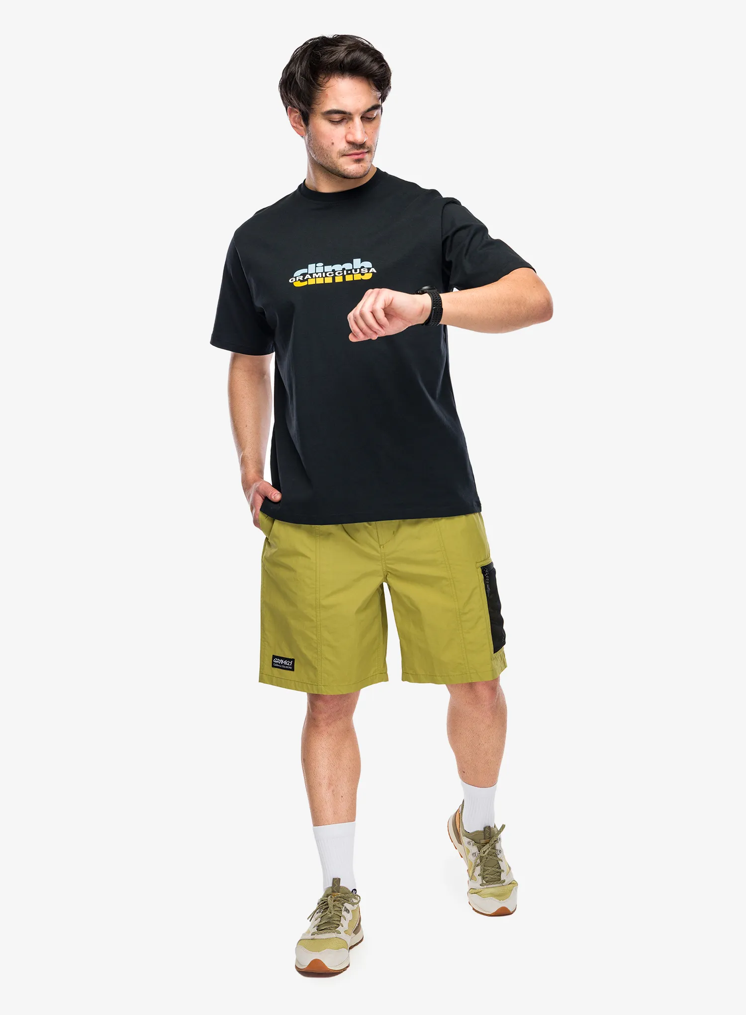 Muške kratke hlače Gramicci Guide Short - field green