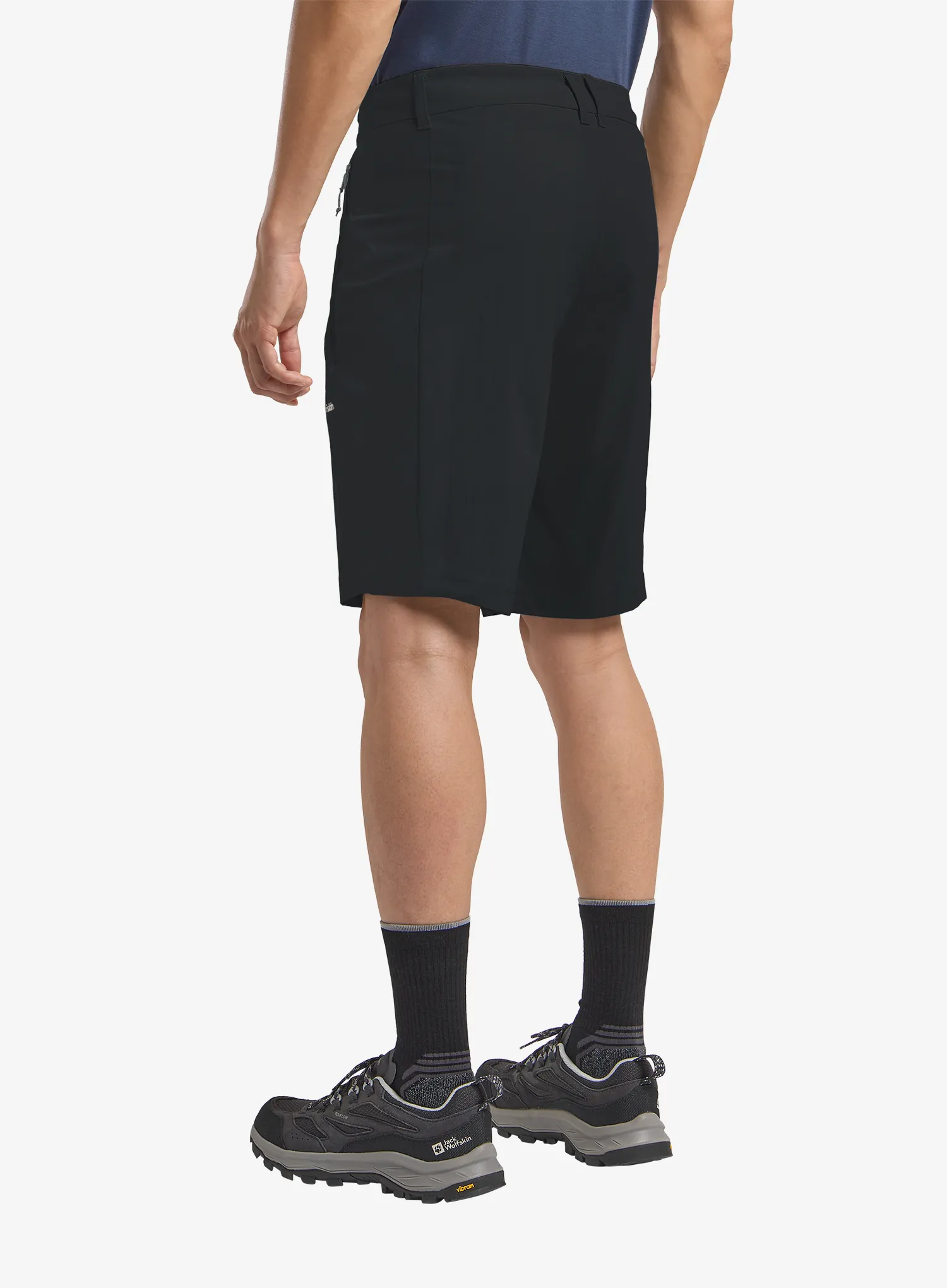 Muške kratke hlače Jack Wolfskin Hikeout Shorts - black