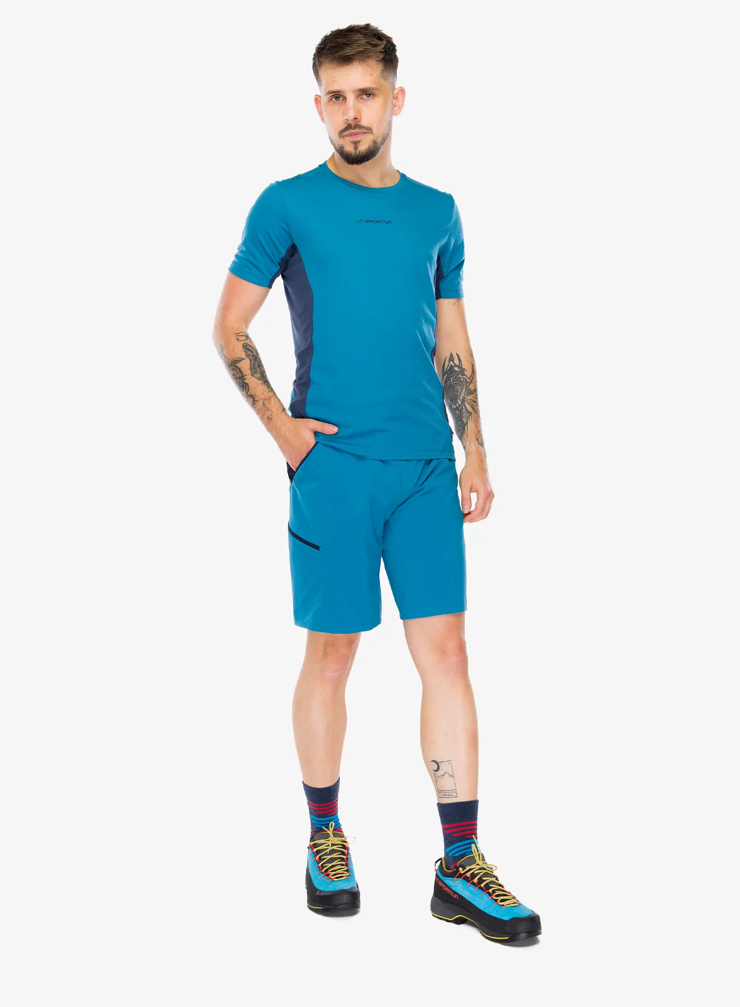 Muške kratke hlače La Sportiva Monument Shorts - lake/night sky