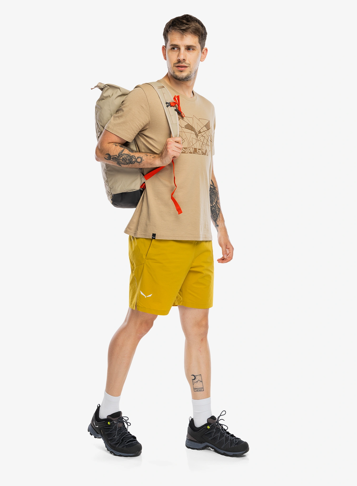 Muške kratke hlače Salewa Pedroc Dst Light Short - olive oil