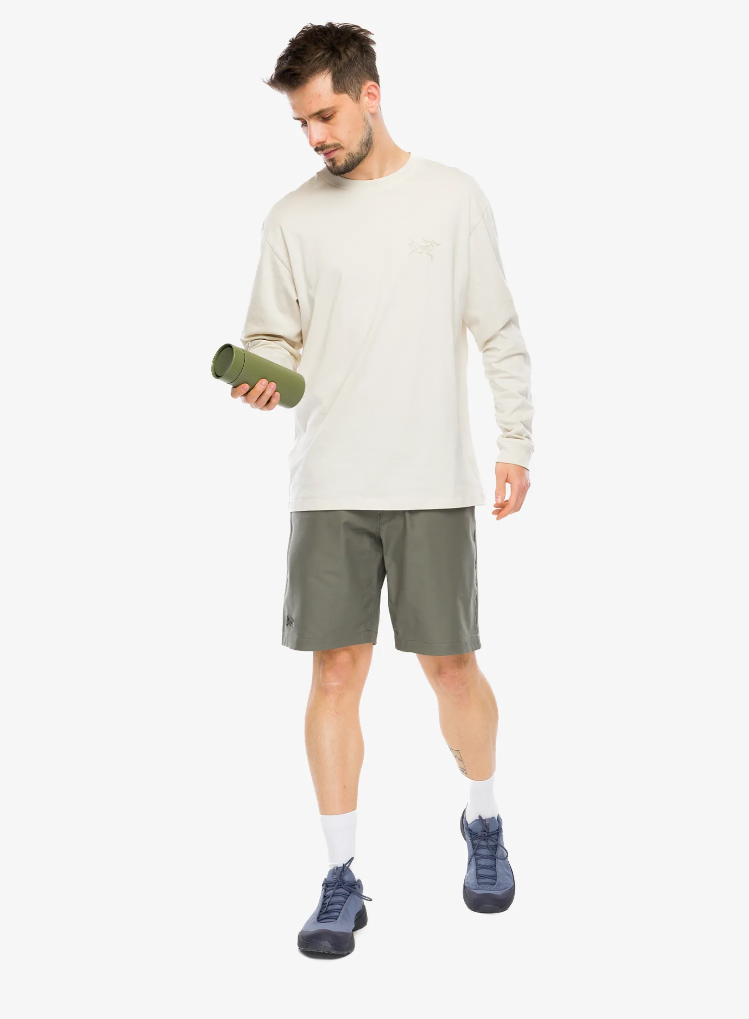 Penjačke kratke hlače Arcteryx Kragg Cotton Short 9 - forage