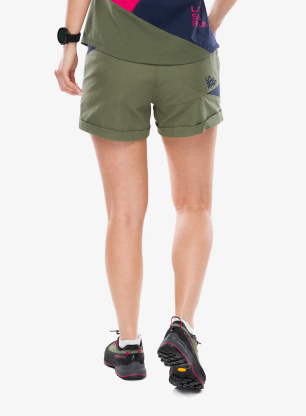 Ženske penjačke kratke hlače La Sportiva Bolt Short - night sky/cypress