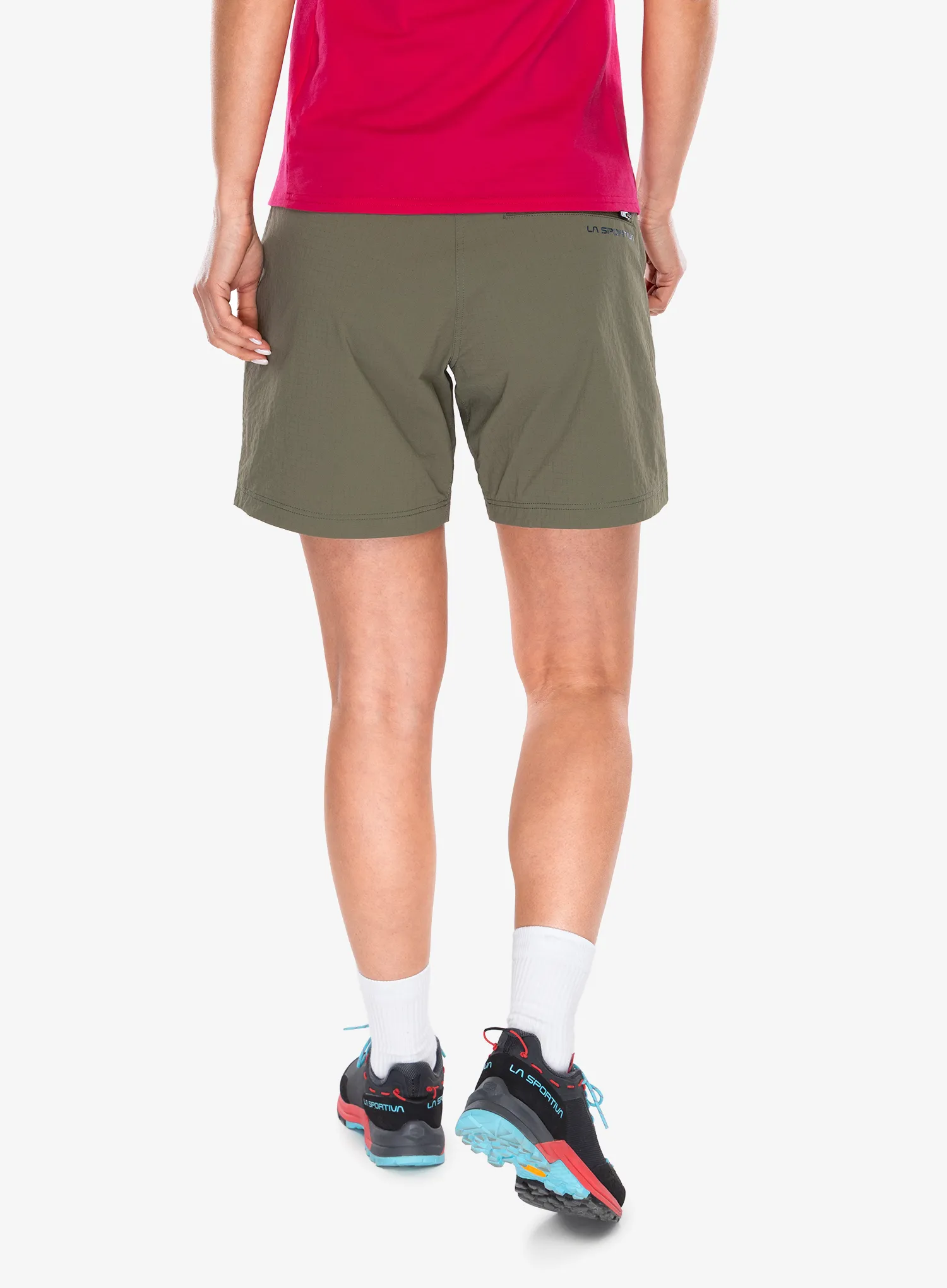 Ženske penjačke kratke hlače La Sportiva Helixir Shorts - cypress/night sky