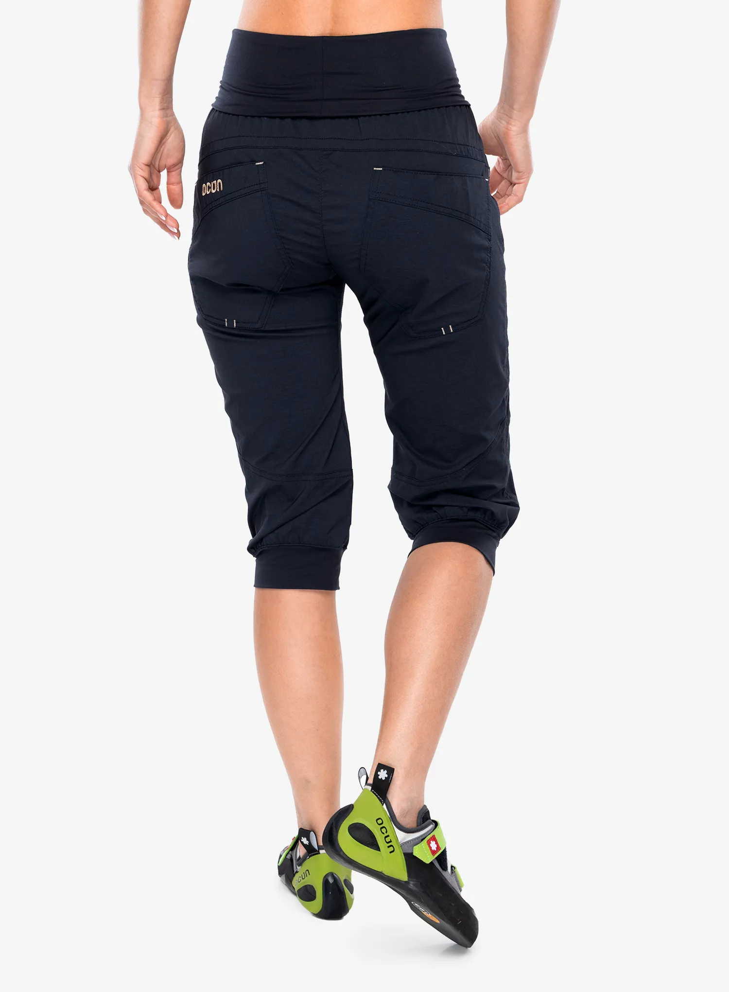 Ženske penjačke kratke hlače Ocun Noya Eco Shorts - anthracite dark navy