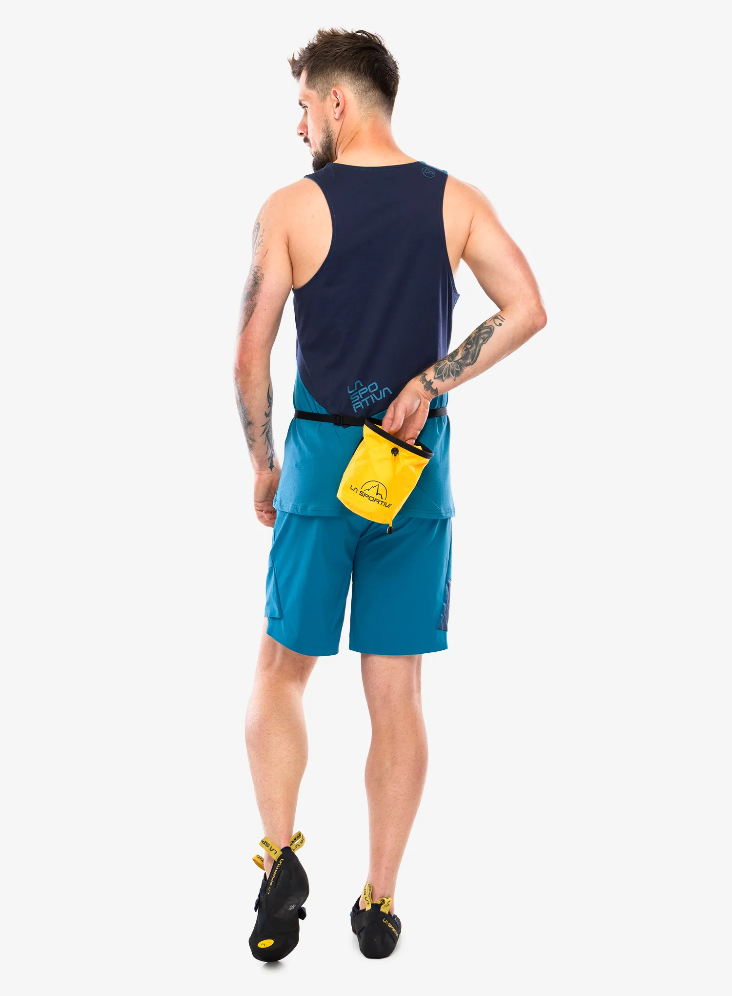 Penjačke kratke hlače La Sportiva Comp Short - lake/night sky