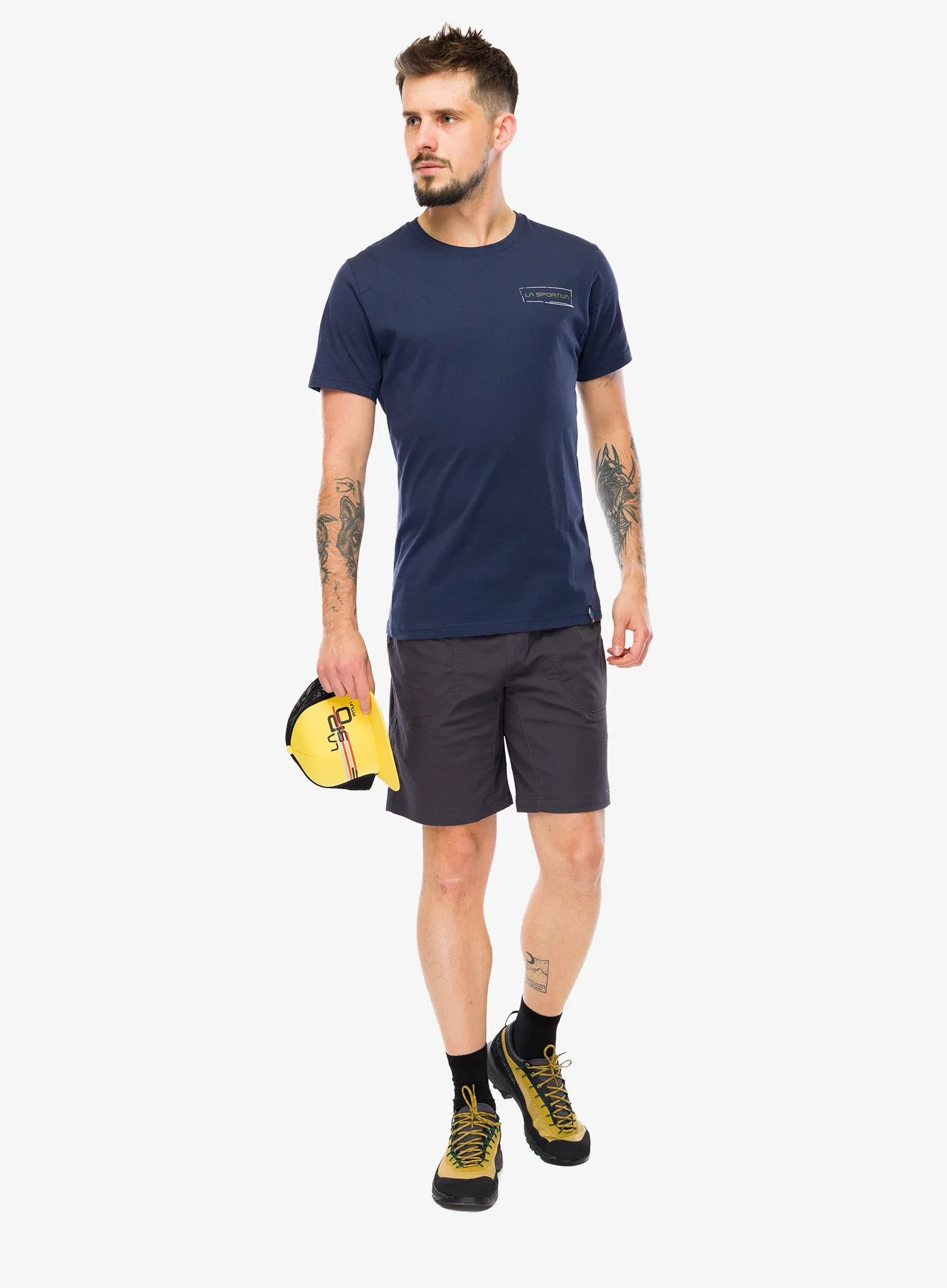 Penjačke kratke hlače La Sportiva Roots Shorts - onyx/chalk