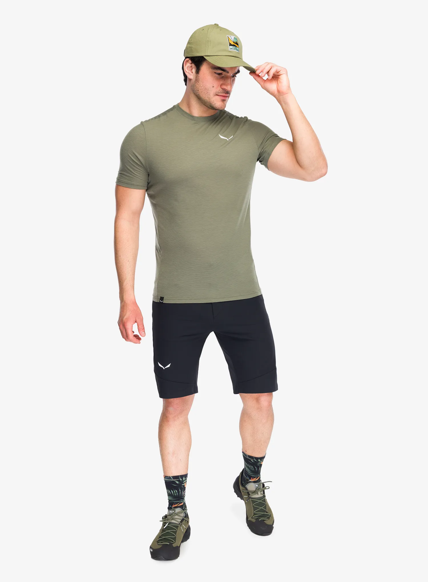 Muške penjačke kratke hlače Salewa Agner Dst Shorts - black out