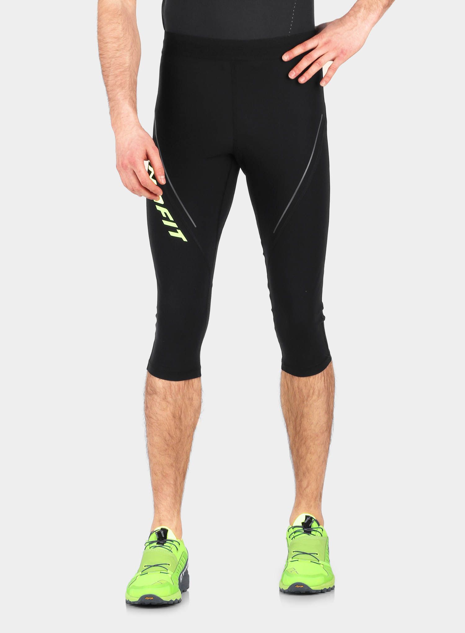 Kratke hlače za trčanje Dynafit Alpine 3/4 Tights M - black out